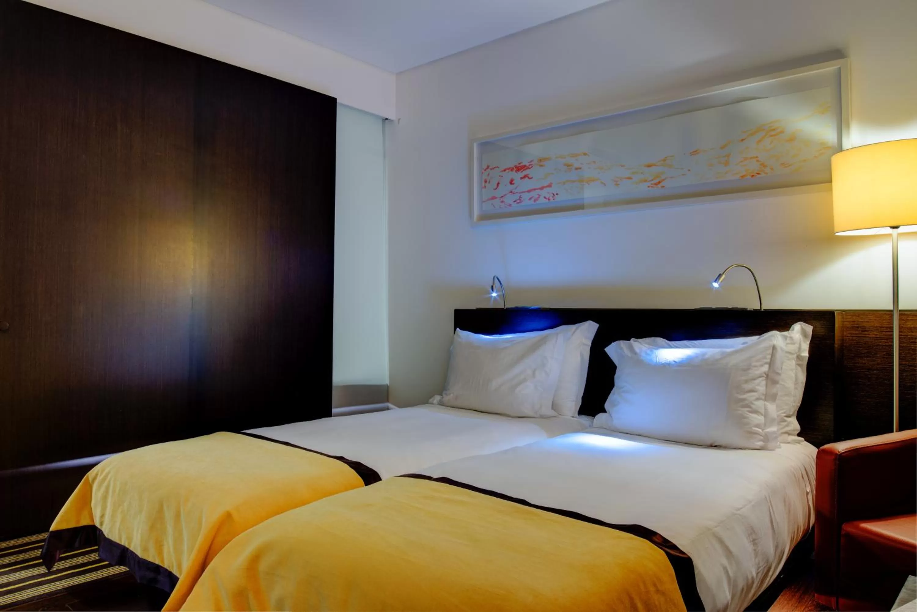 Bed in VIP Grand Lisboa Hotel & Spa