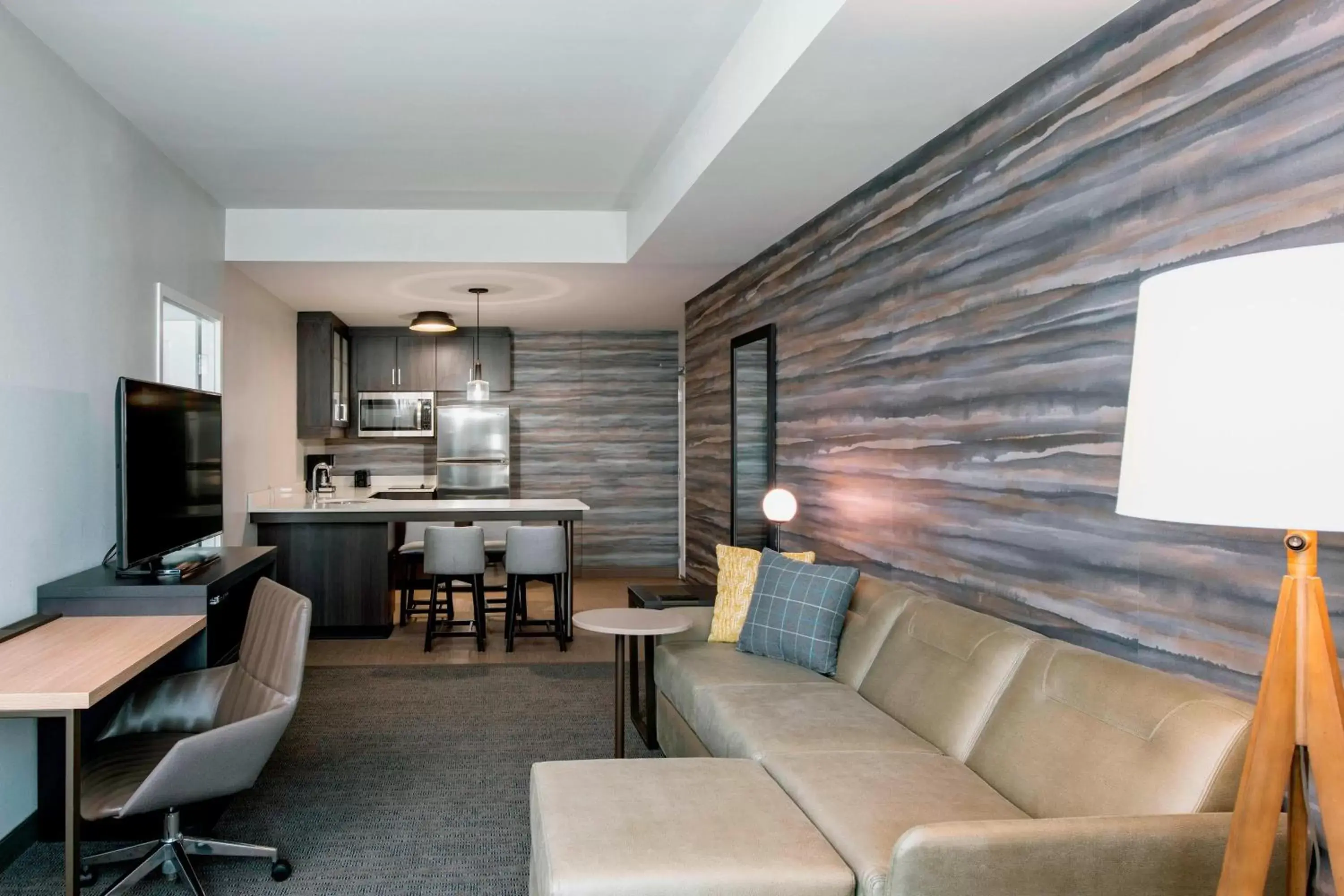 Living room, Seating Area in Residence Inn by Marriott Winnipeg