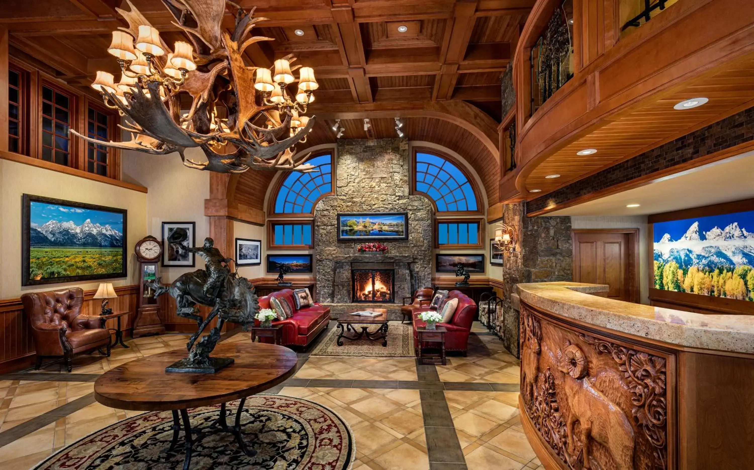 Lobby or reception, Lounge/Bar in Wyoming Inn of Jackson Hole