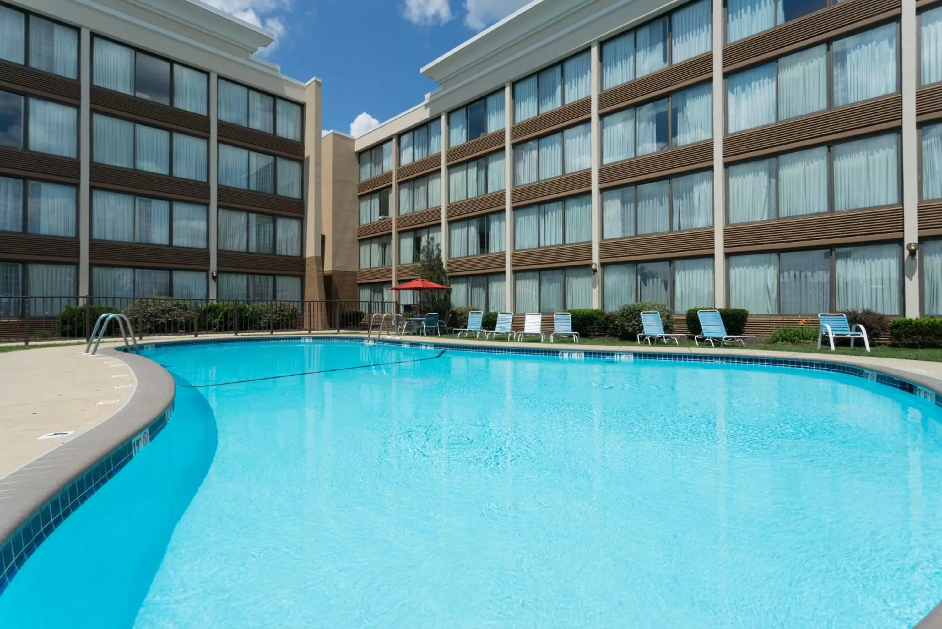 Swimming pool, Property Building in Holiday Inn Harrisburg I-81 Hershey Area, an IHG Hotel