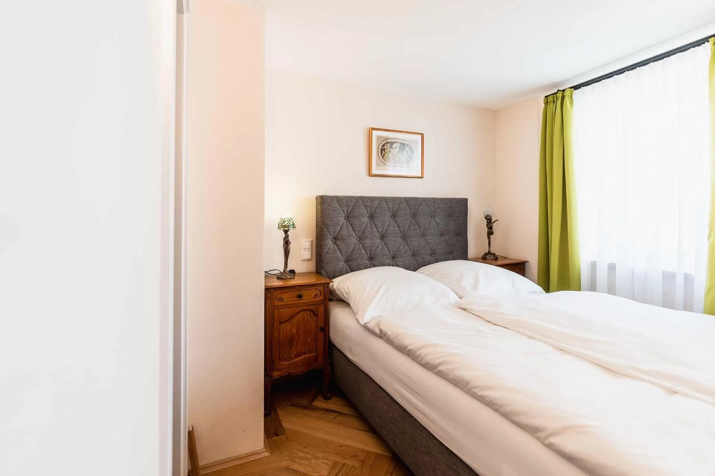 Bed in Altstadthotel Bachbräu