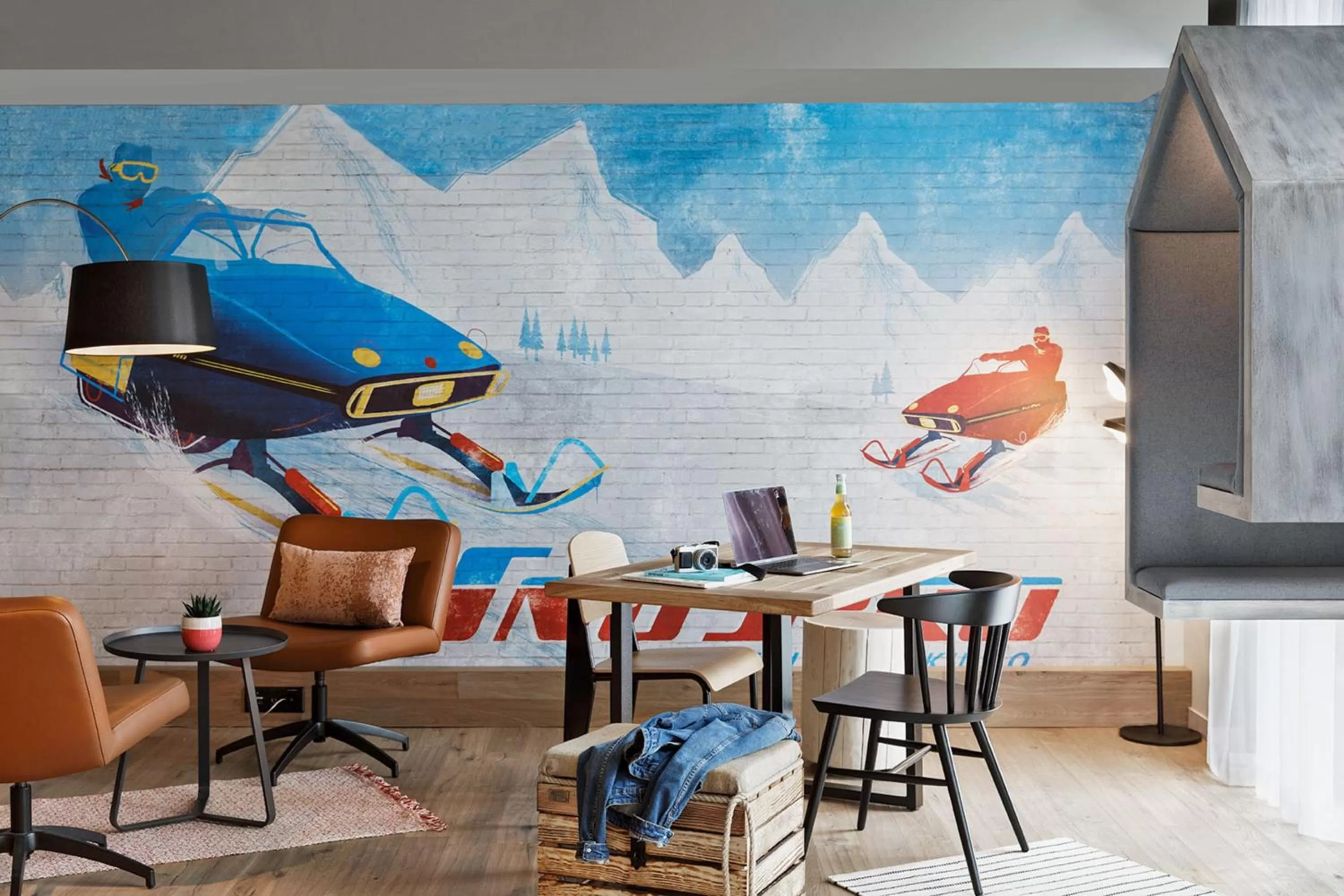 Seating area in Stay KooooK Bern Wankdorf - Online Check In