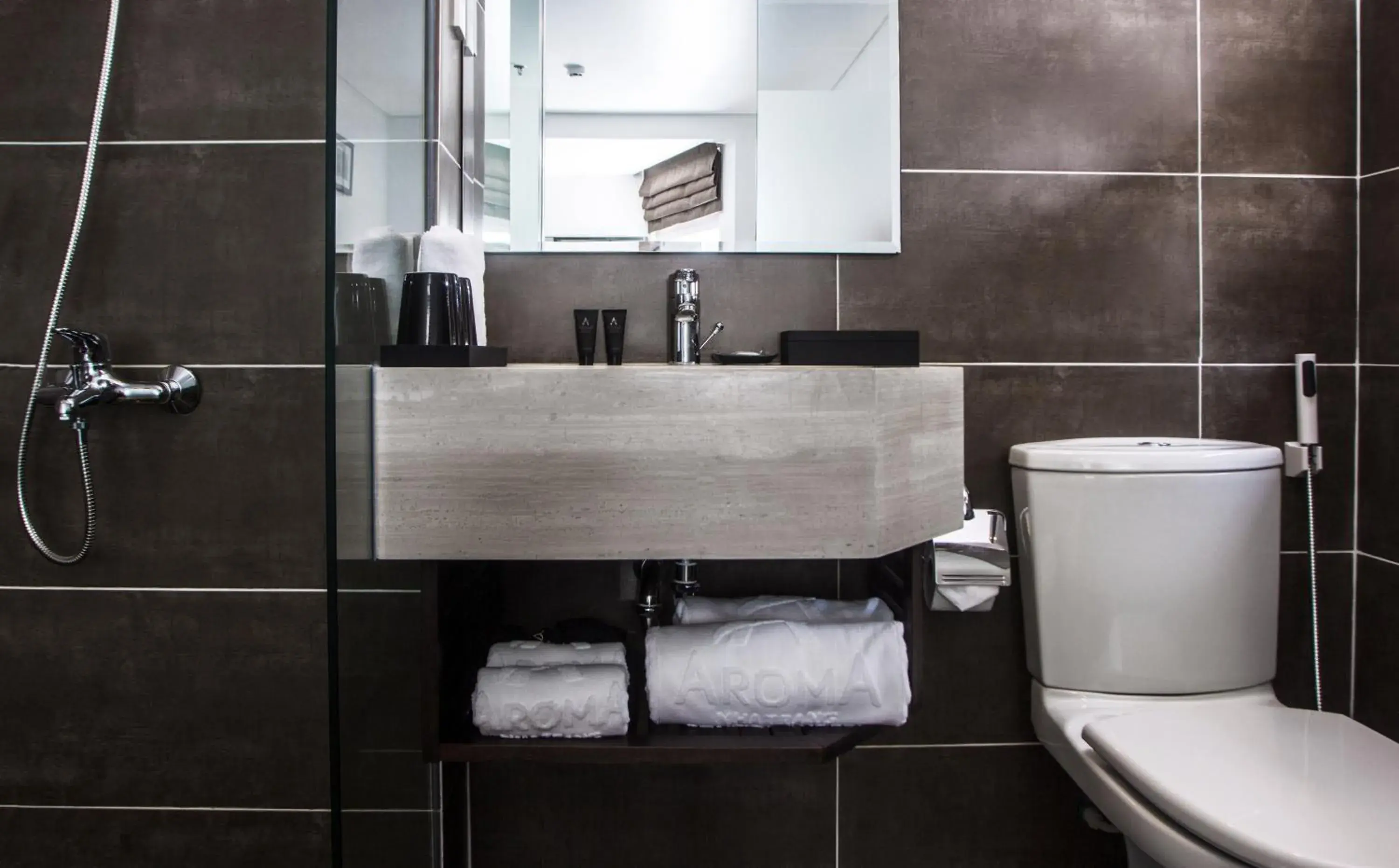 Shower, Bathroom in Aroma Nha Trang Boutique Hotel