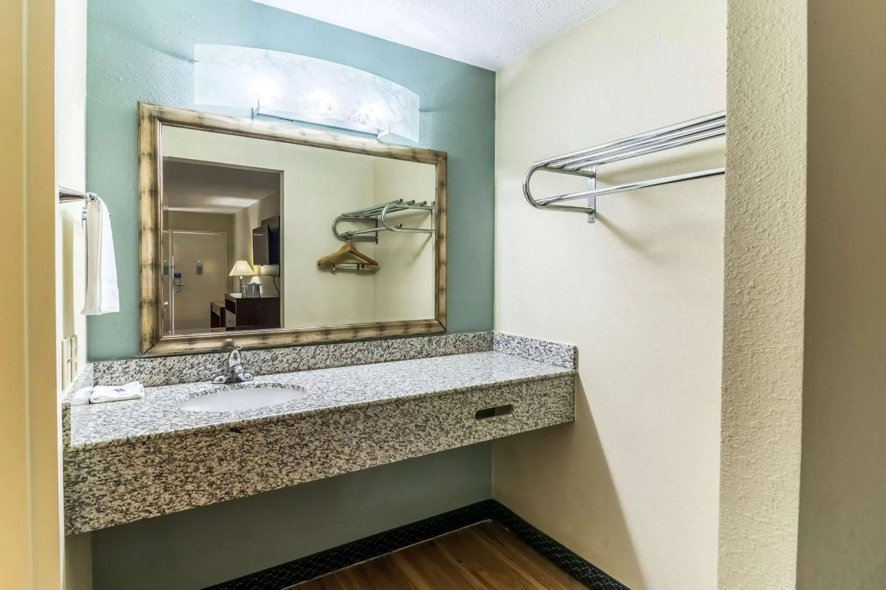 Bathroom in Motel 6-Kenly, NC Bathroom in Motel 6-Kenly, NC