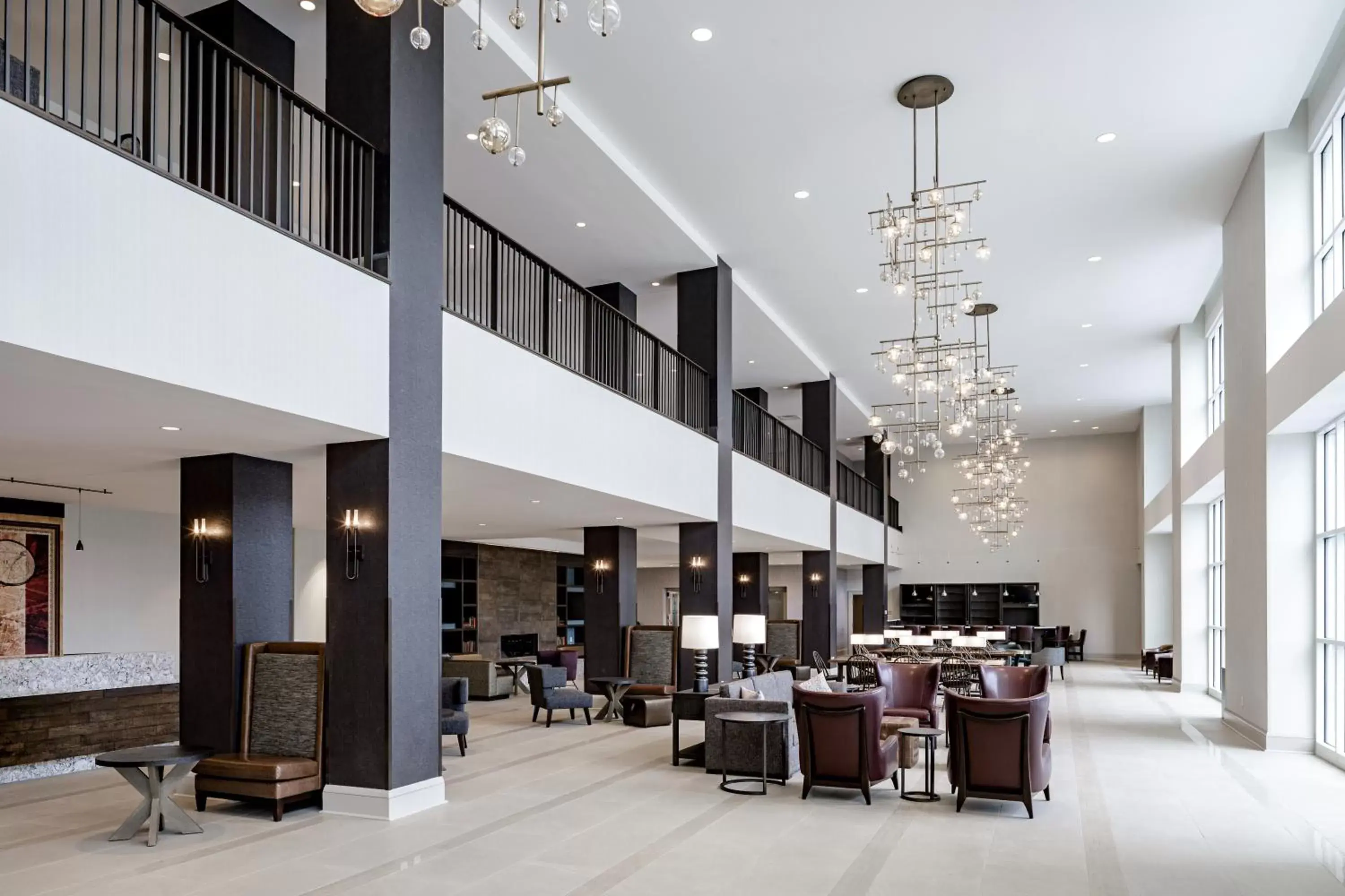Lobby or reception, Restaurant/Places to Eat in Hotel Madison & Shenandoah Conference Ctr.