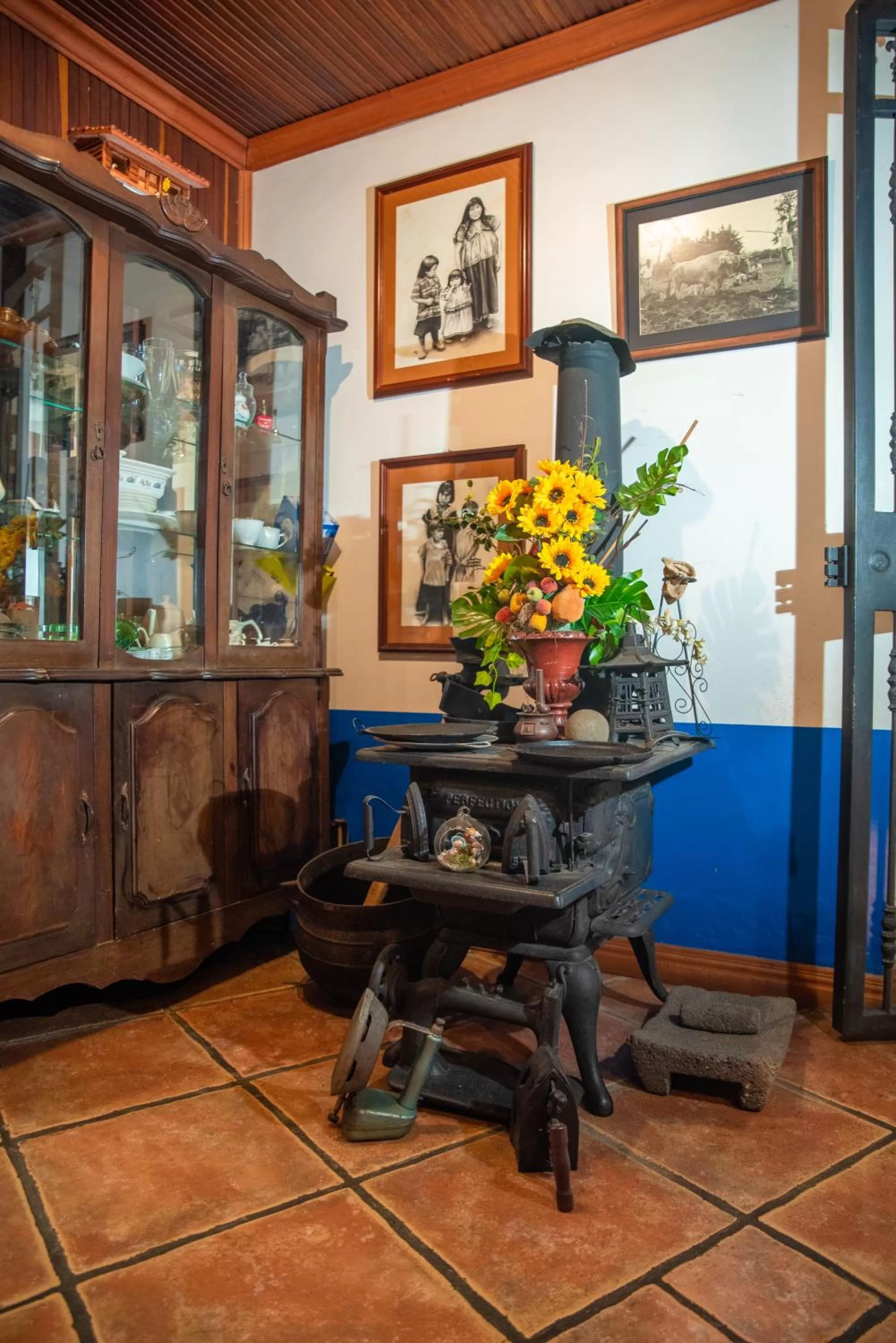 Decorative detail in La Casa de Mamá Coyita