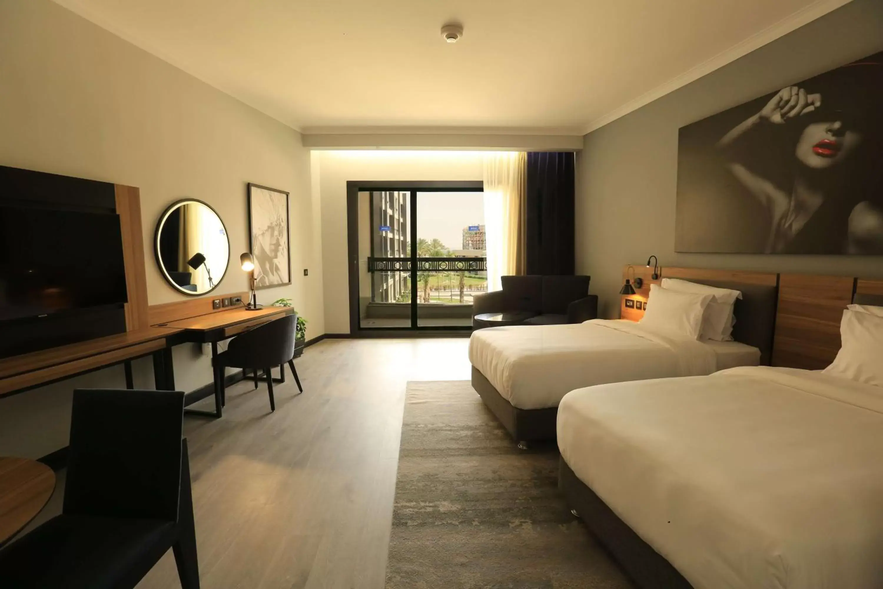 Bedroom in Radisson Blu Hotel Alexandria
