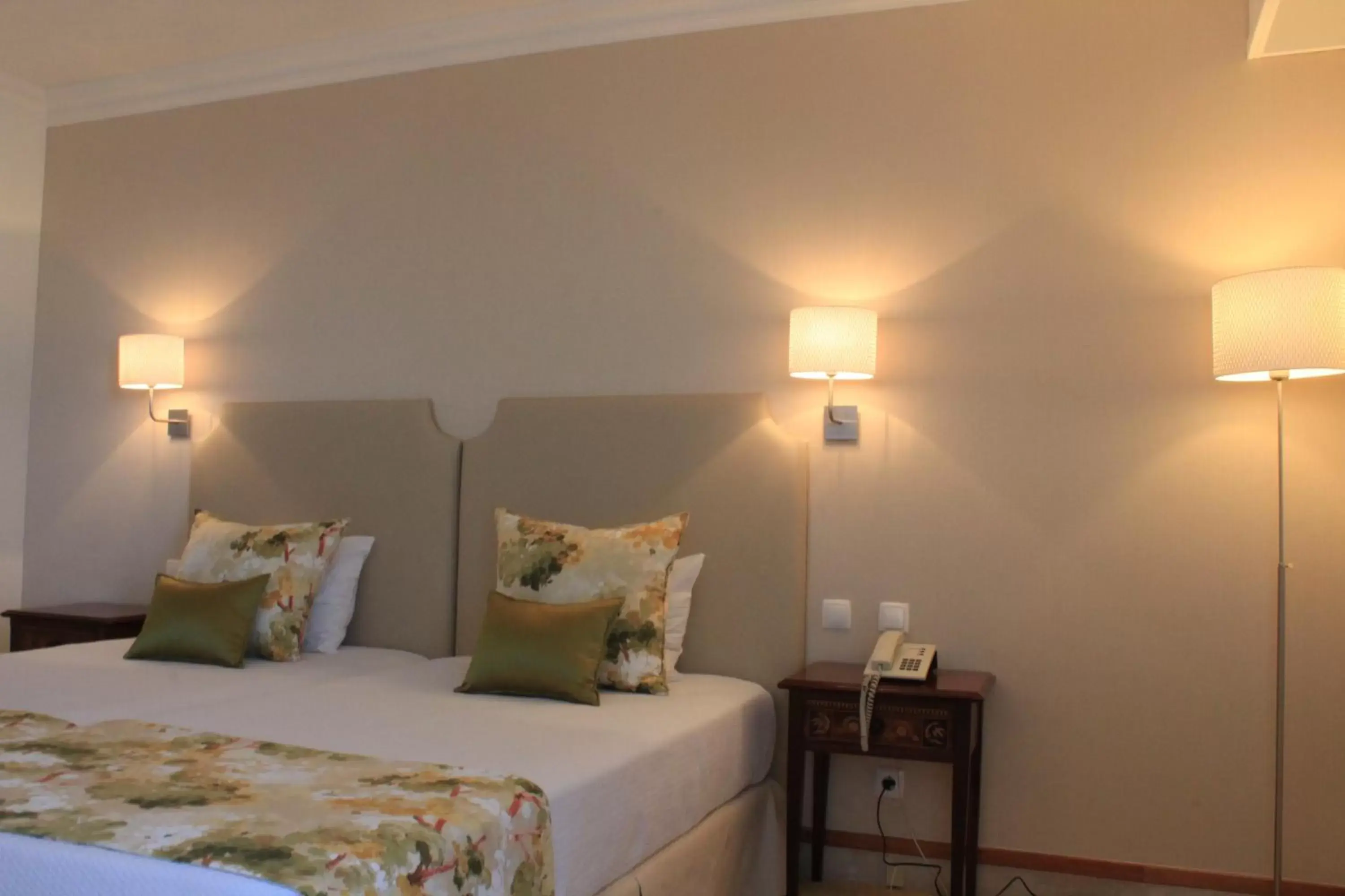 Bed in Hotel Solar Palmeiras