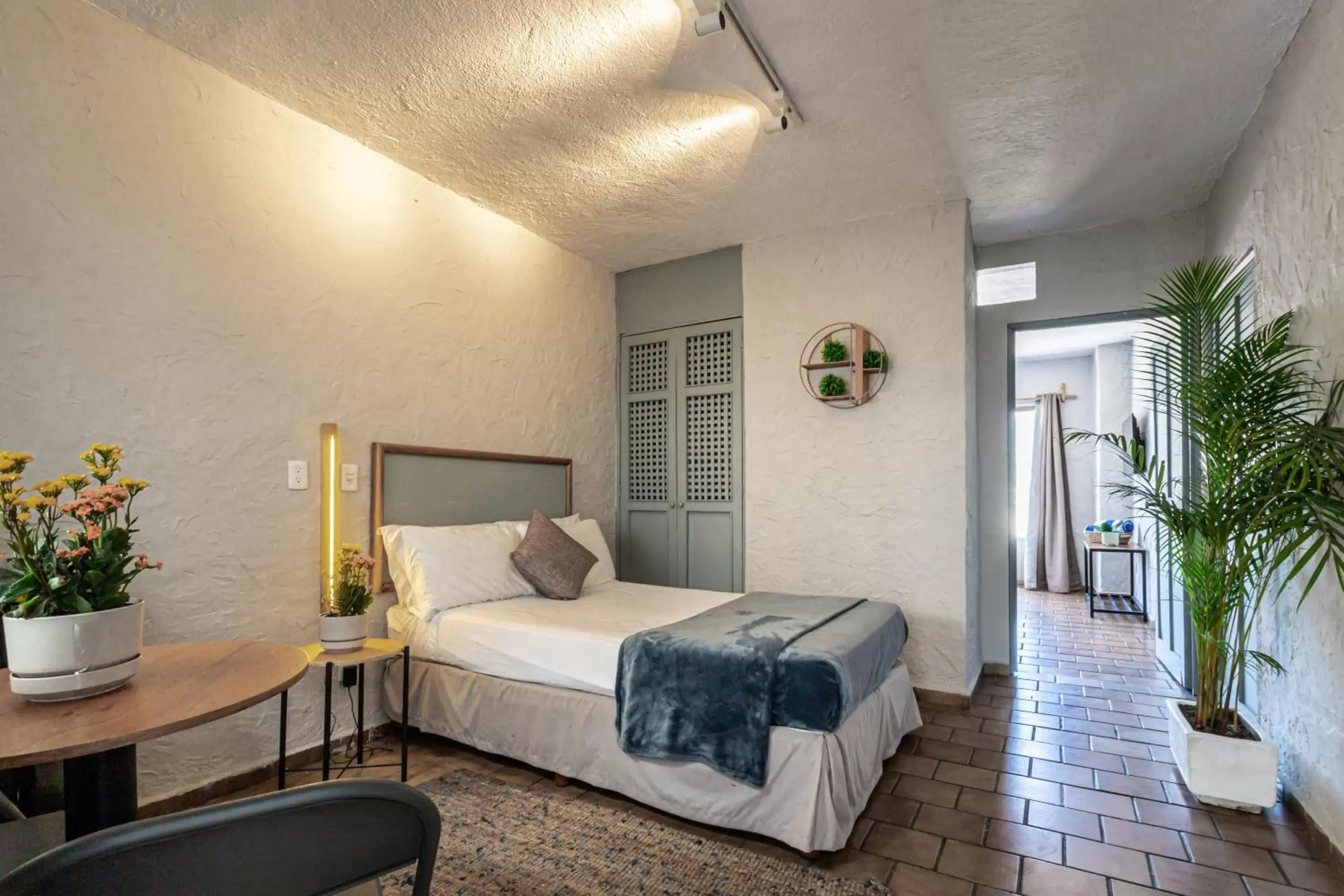 Double Room with Balcony in Soy Local Puerto Vallarta Double Room with Balcony in Soy Local Puerto Vallarta