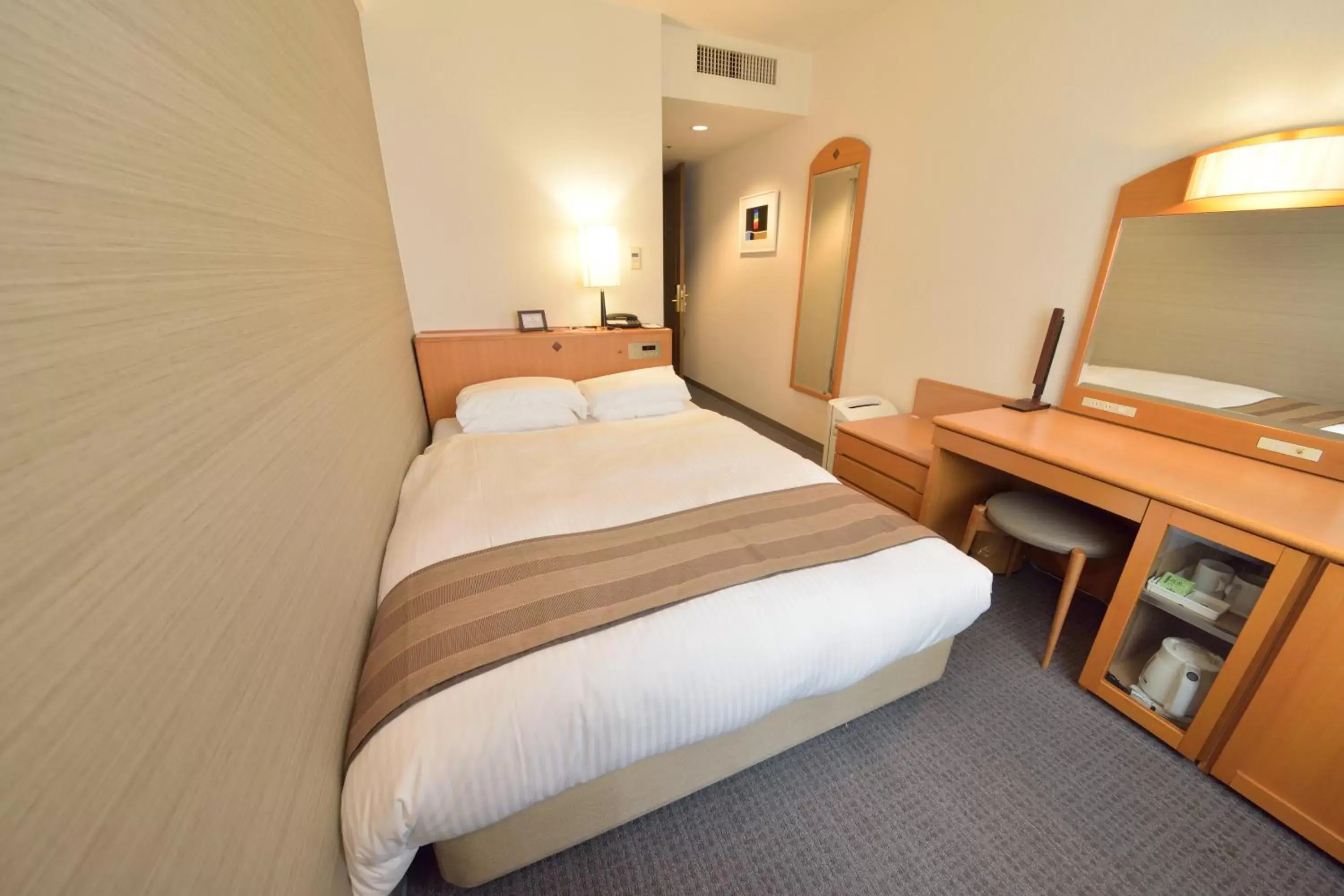 Bed in Okayama Koraku Hotel