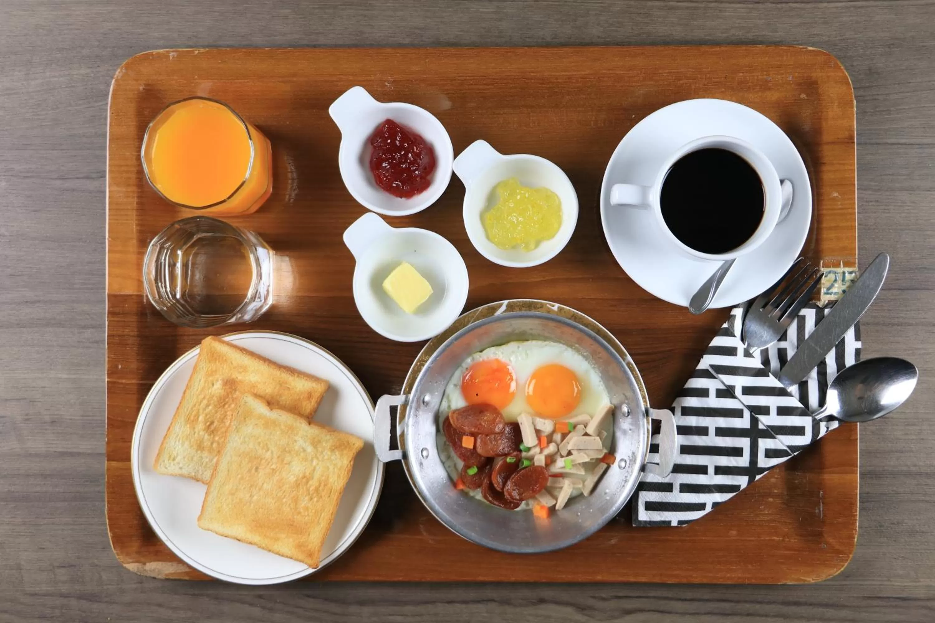 Breakfast in Baiyoke Ciao Hotel