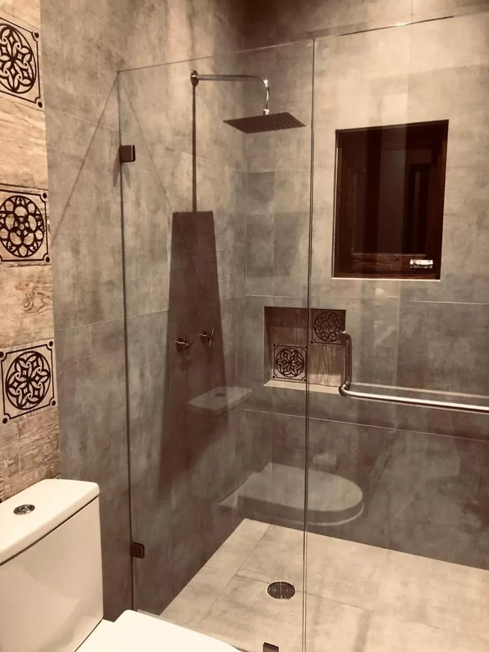 Shower in Suites Campestres Montebello