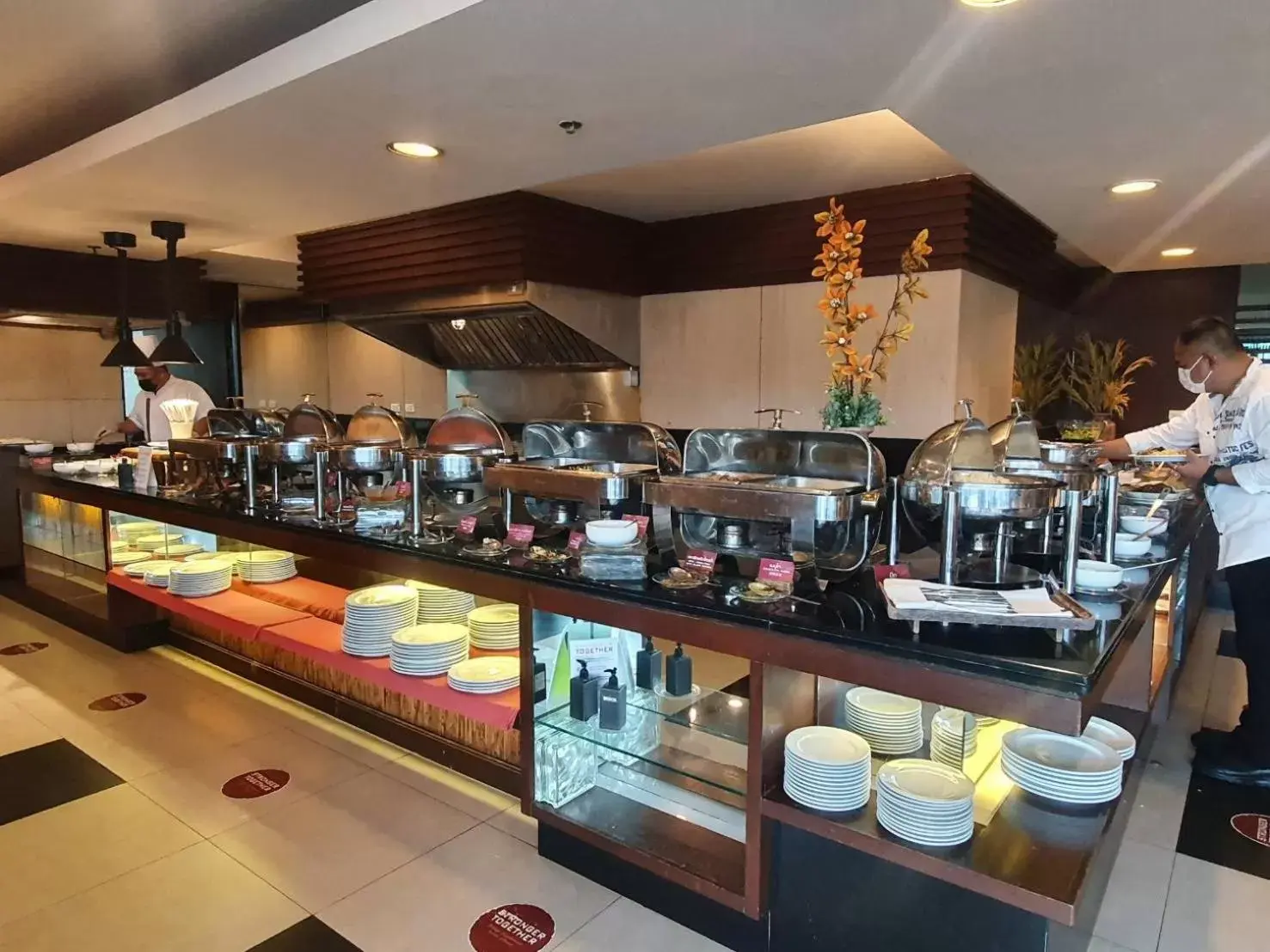Breakfast in Tara Mantra Cha-Am Resort Breakfast in Tara Mantra Cha-Am Resort