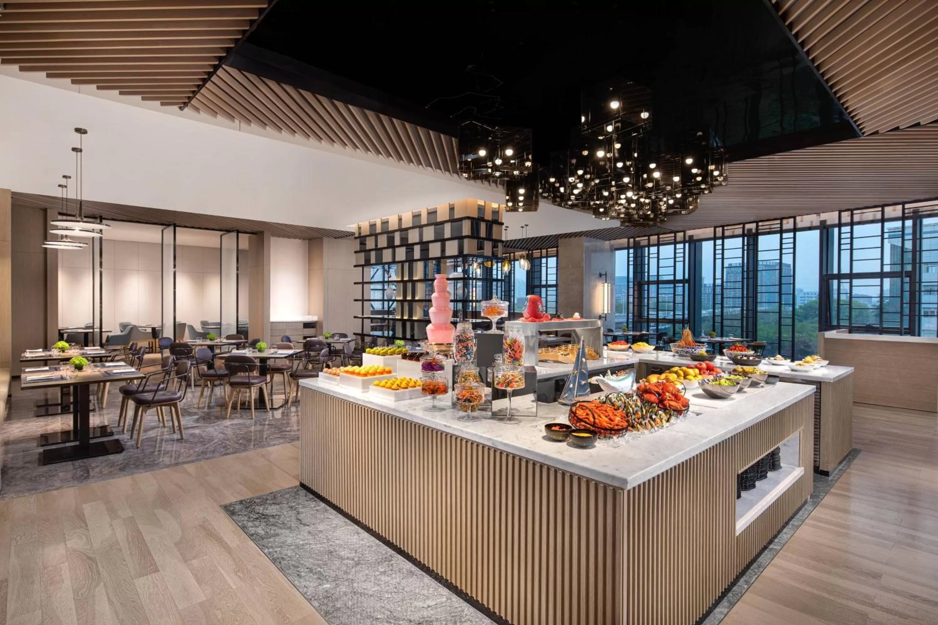 Restaurant/places to eat in Courtyard by Marriott Nanjing Jiangning