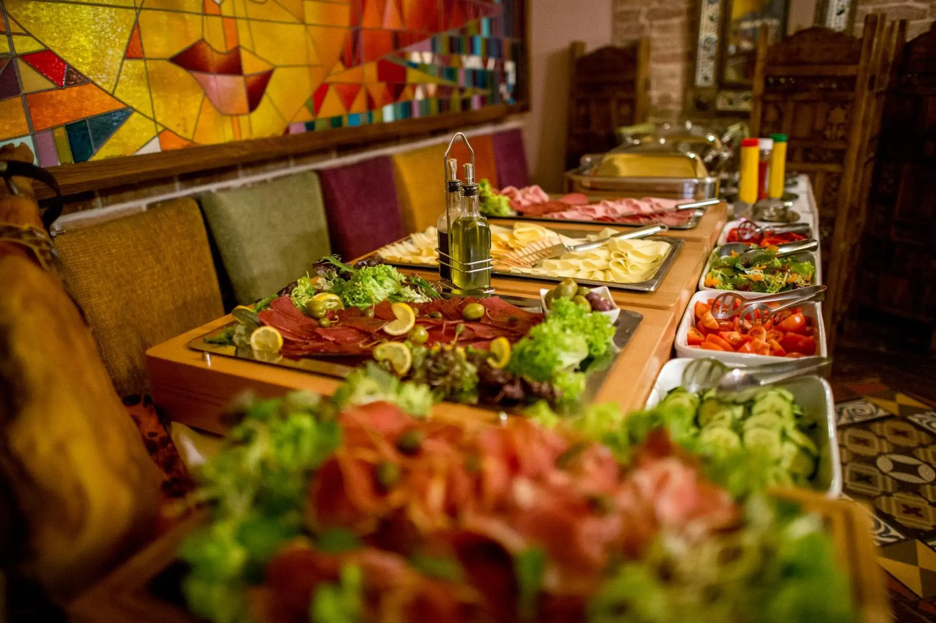 Buffet breakfast, Restaurant/Places to Eat in Hotel Salvator