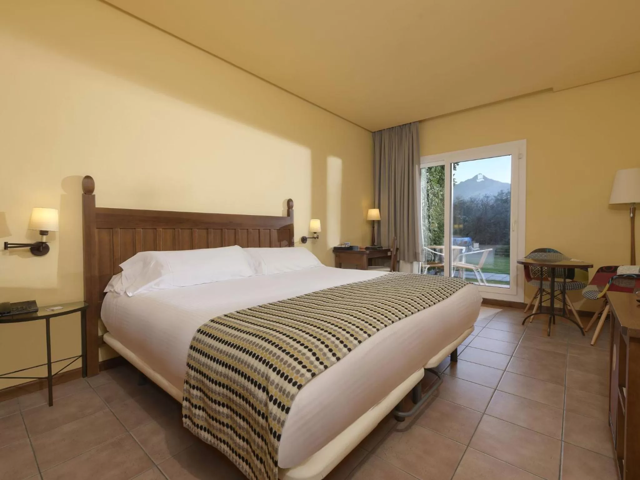 Triple Room with Garden View in Hotel Fuerte Grazalema