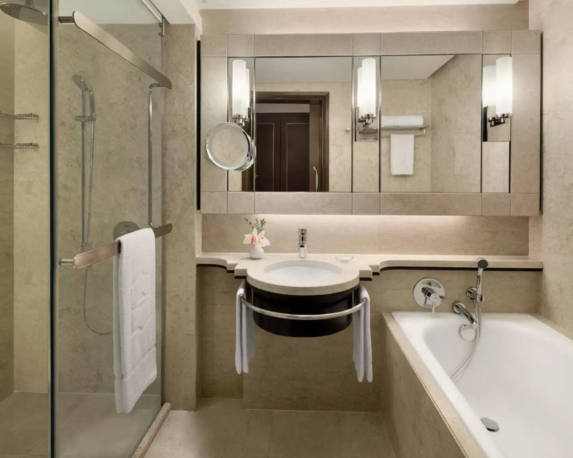 Shower, Bathroom in Shangri-La Kuala Lumpur