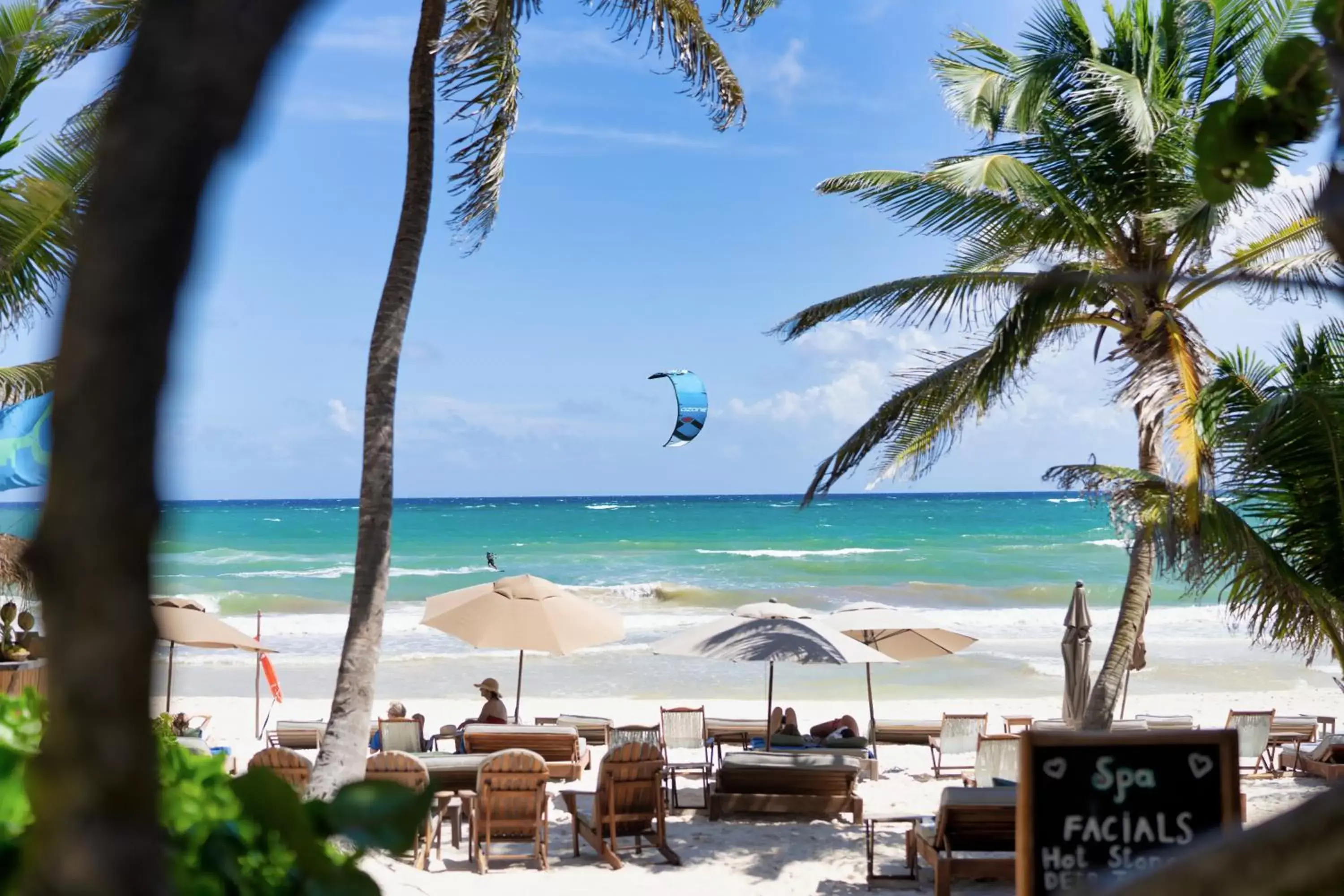 Beach in Alaya Tulum