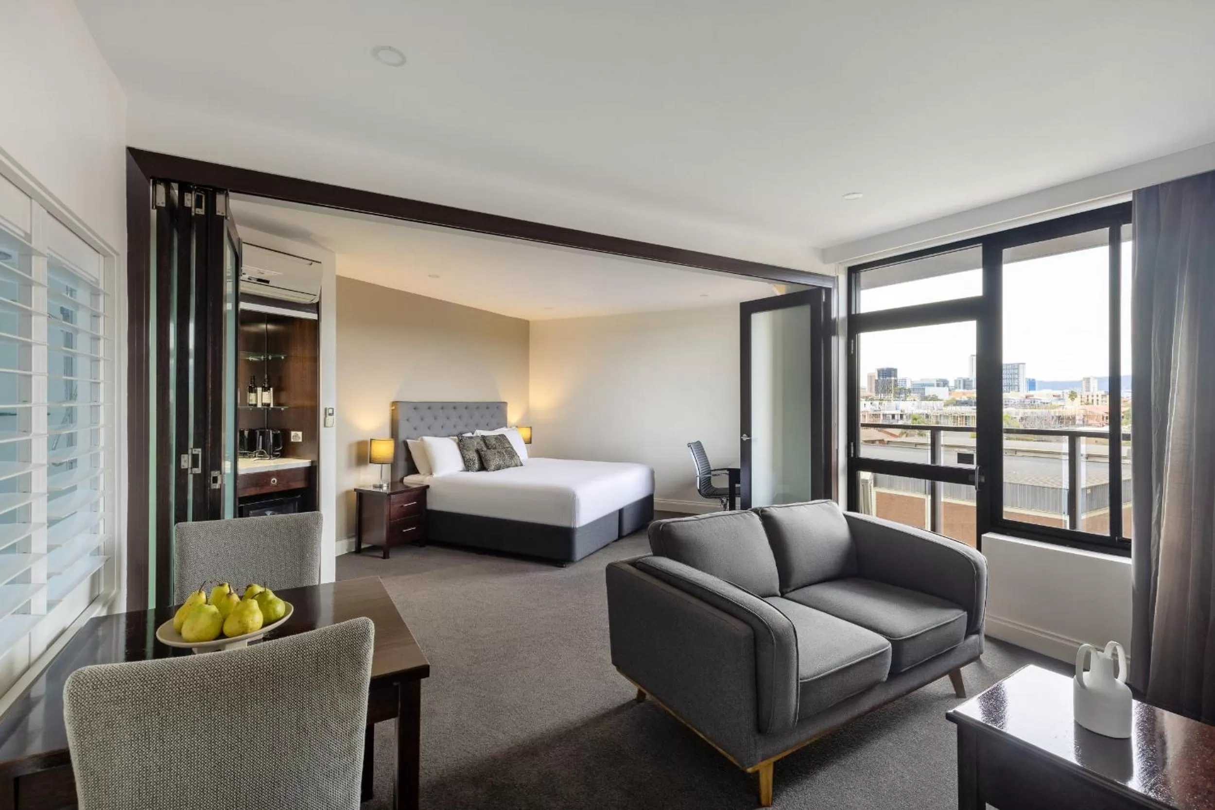 Living room, Bed in Rydges South Park Adelaide