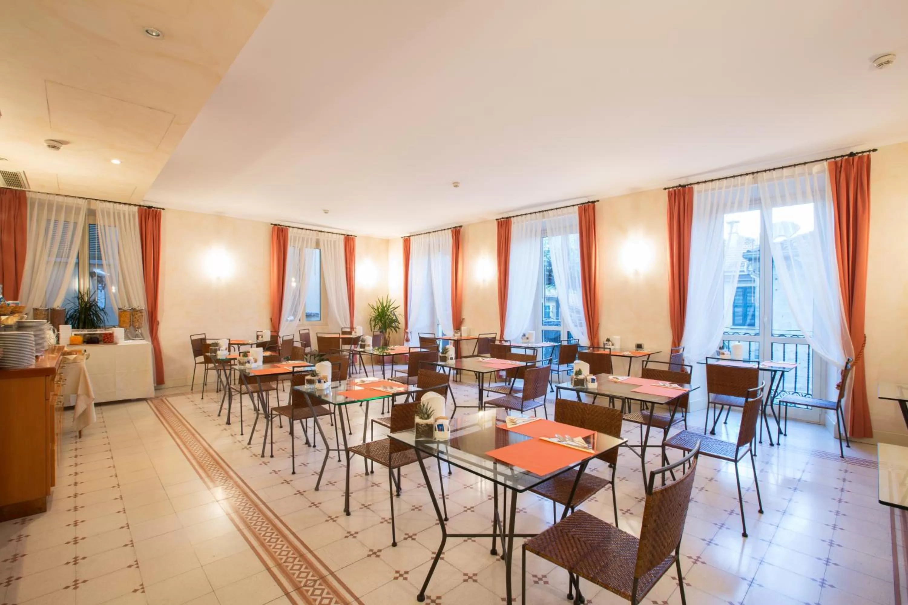 Food and drinks in Hotel Bellagio