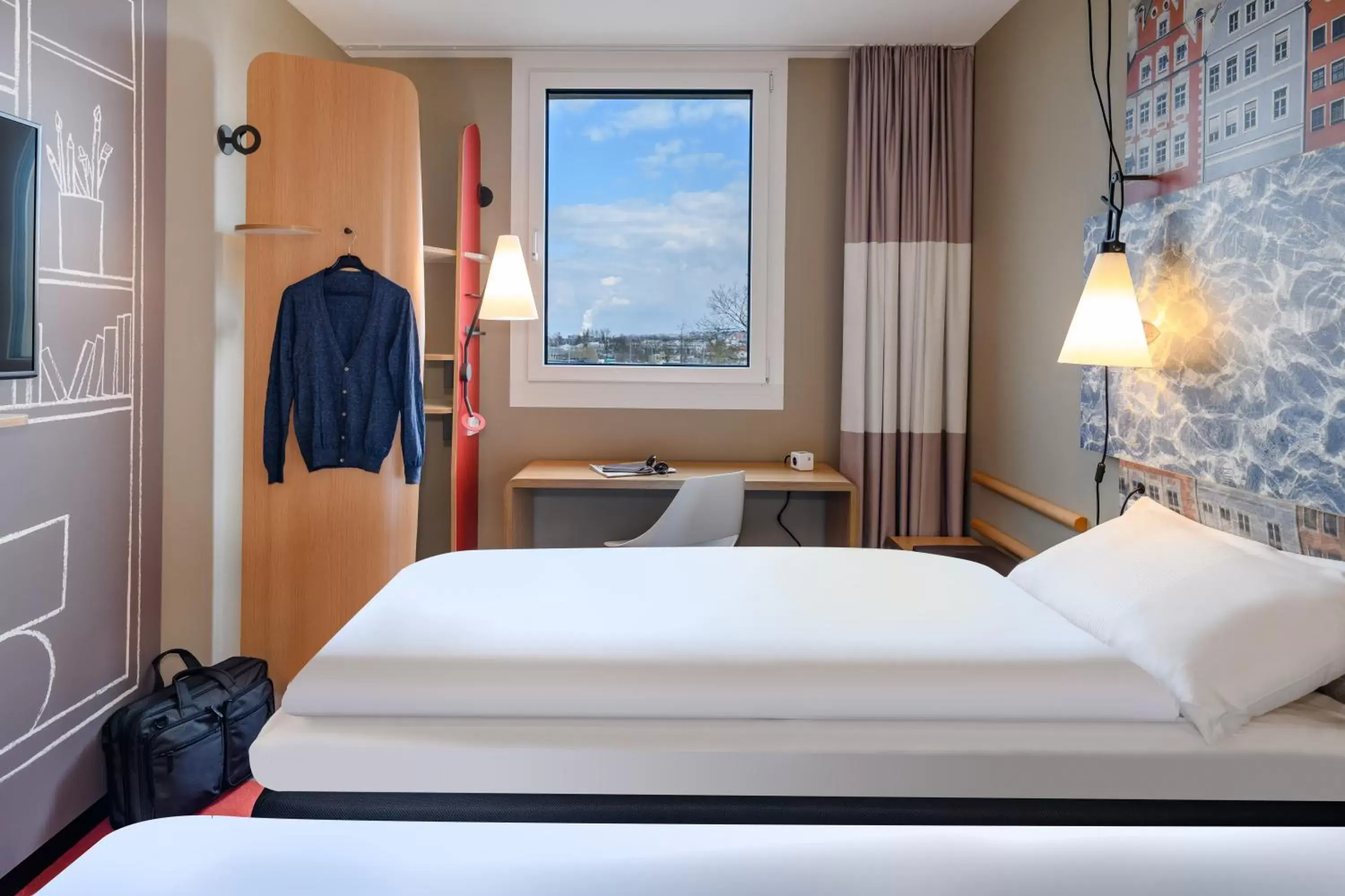 Bed in ibis Landshut City