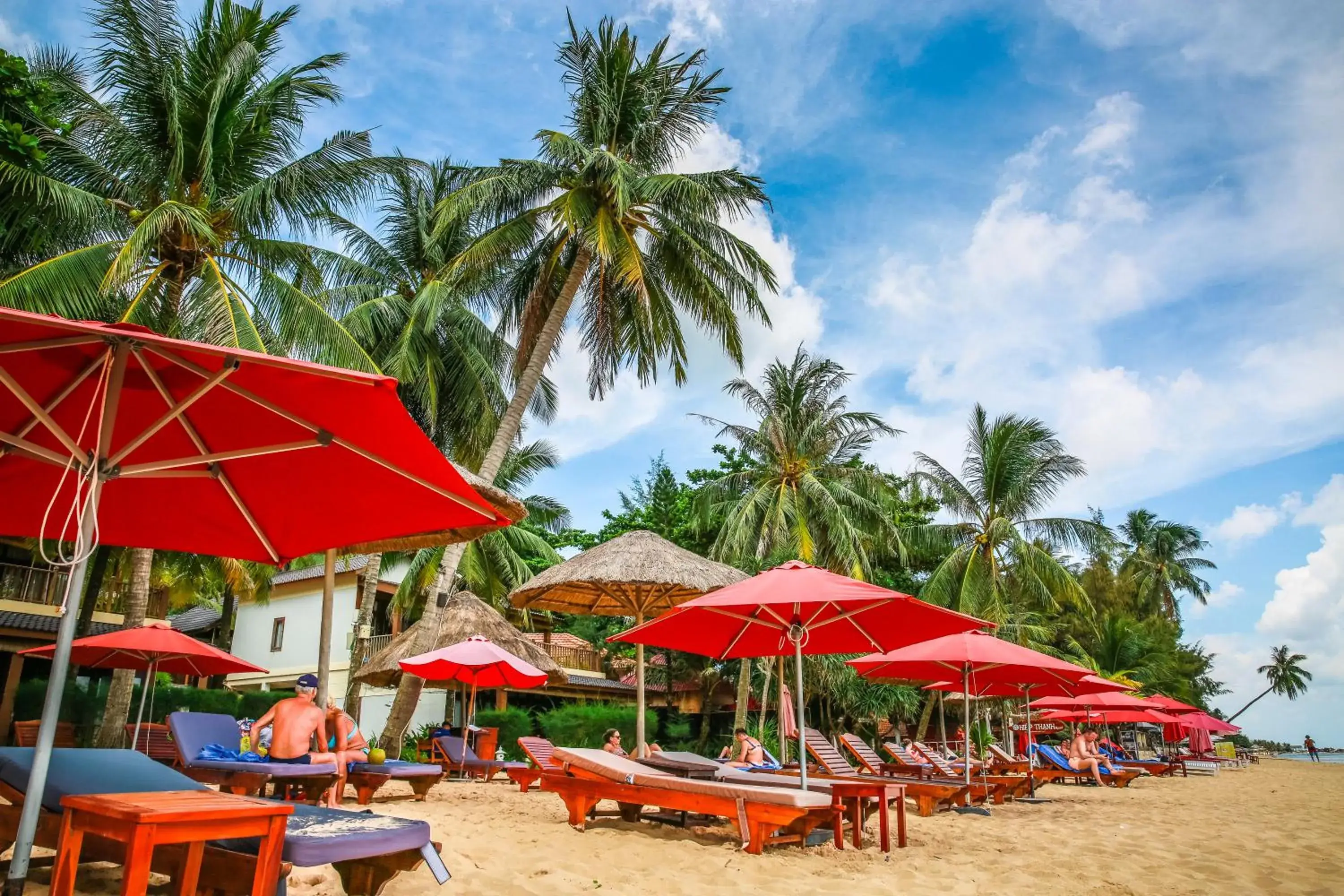 Beach in Tropicana Resort Phu Quoc