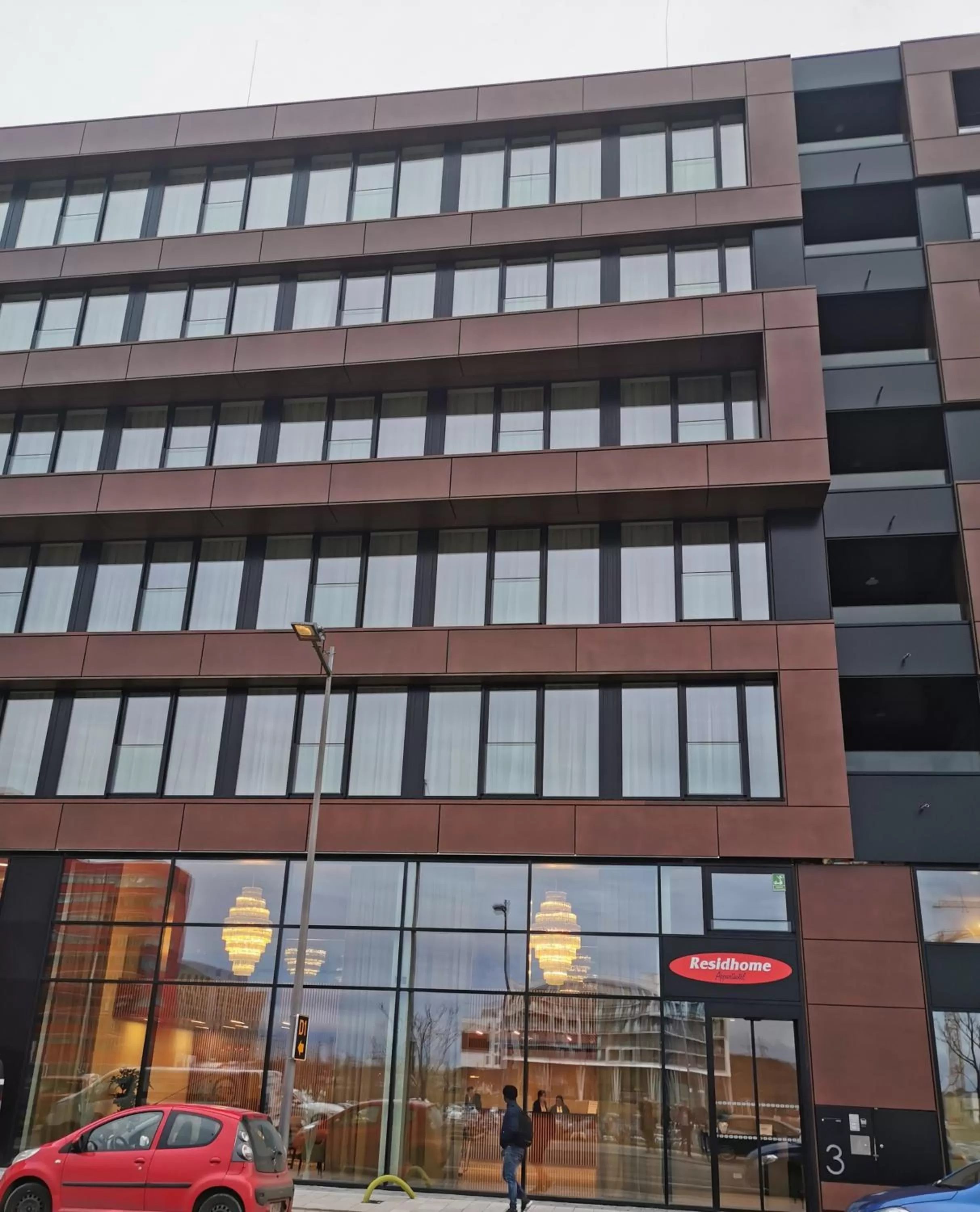 Facade/entrance in Residhome Luxembourg Esch-Belval