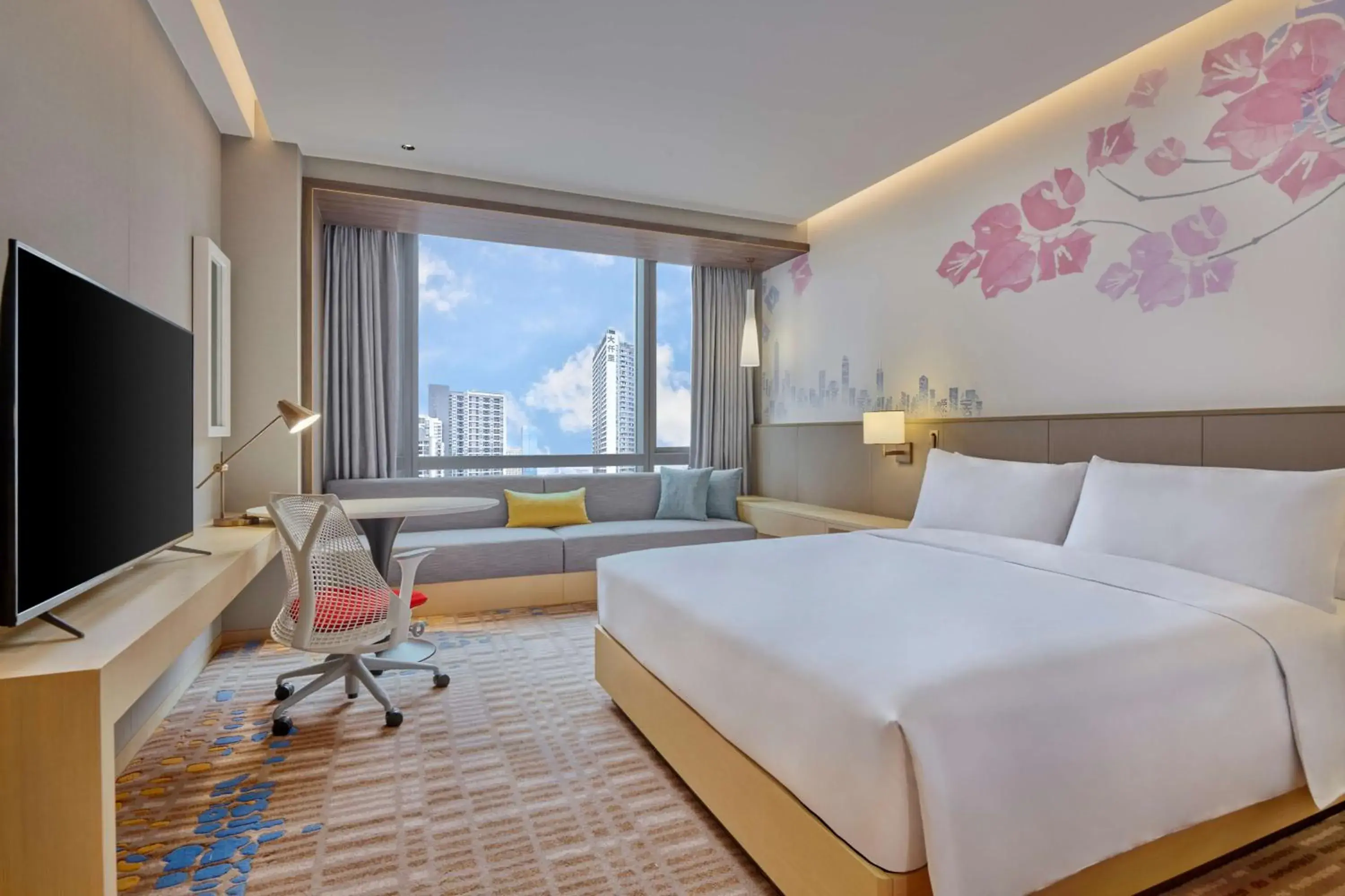 Bed in Hilton Garden Inn Shenzhen Guangming