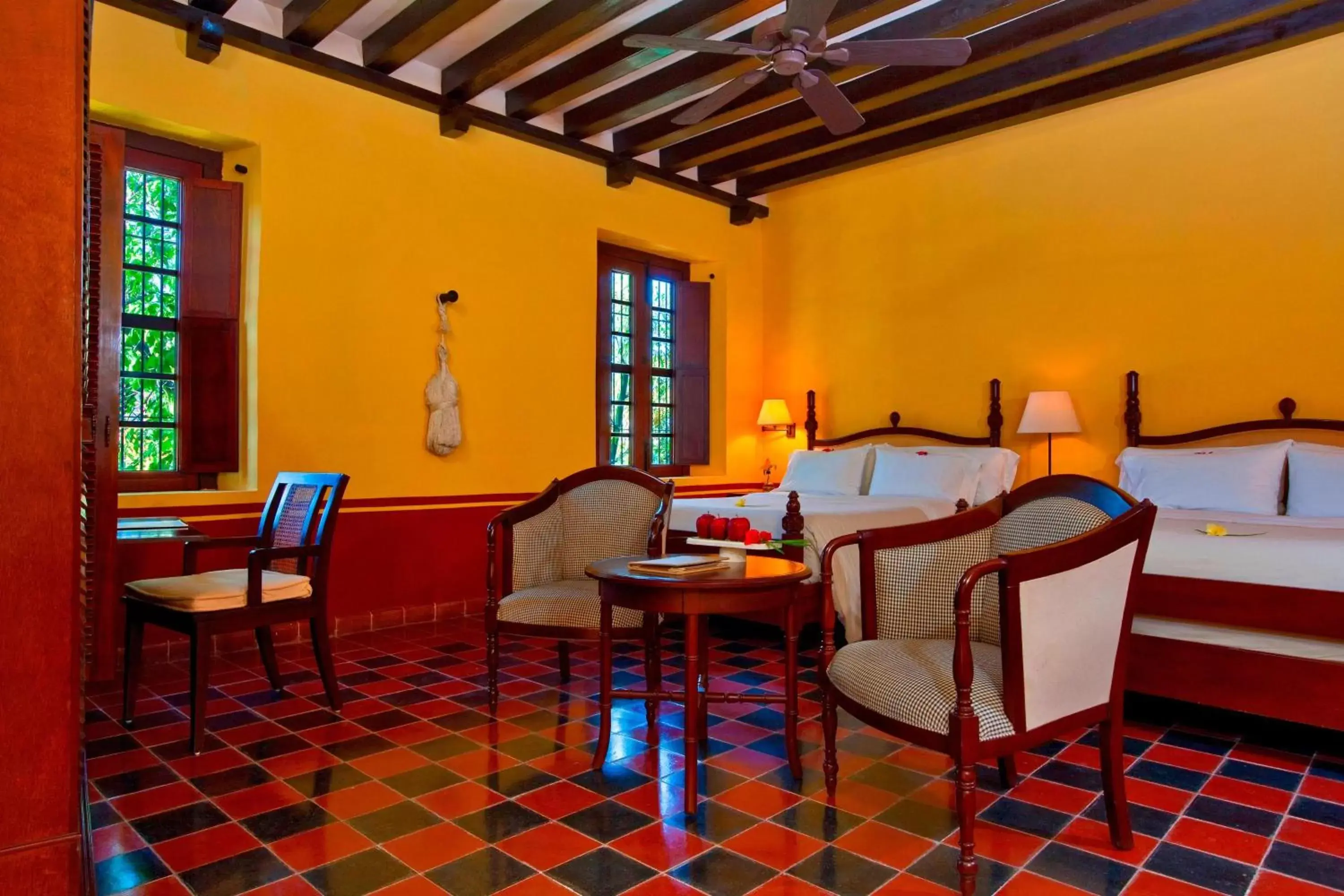 Bedroom in Hacienda Campeche