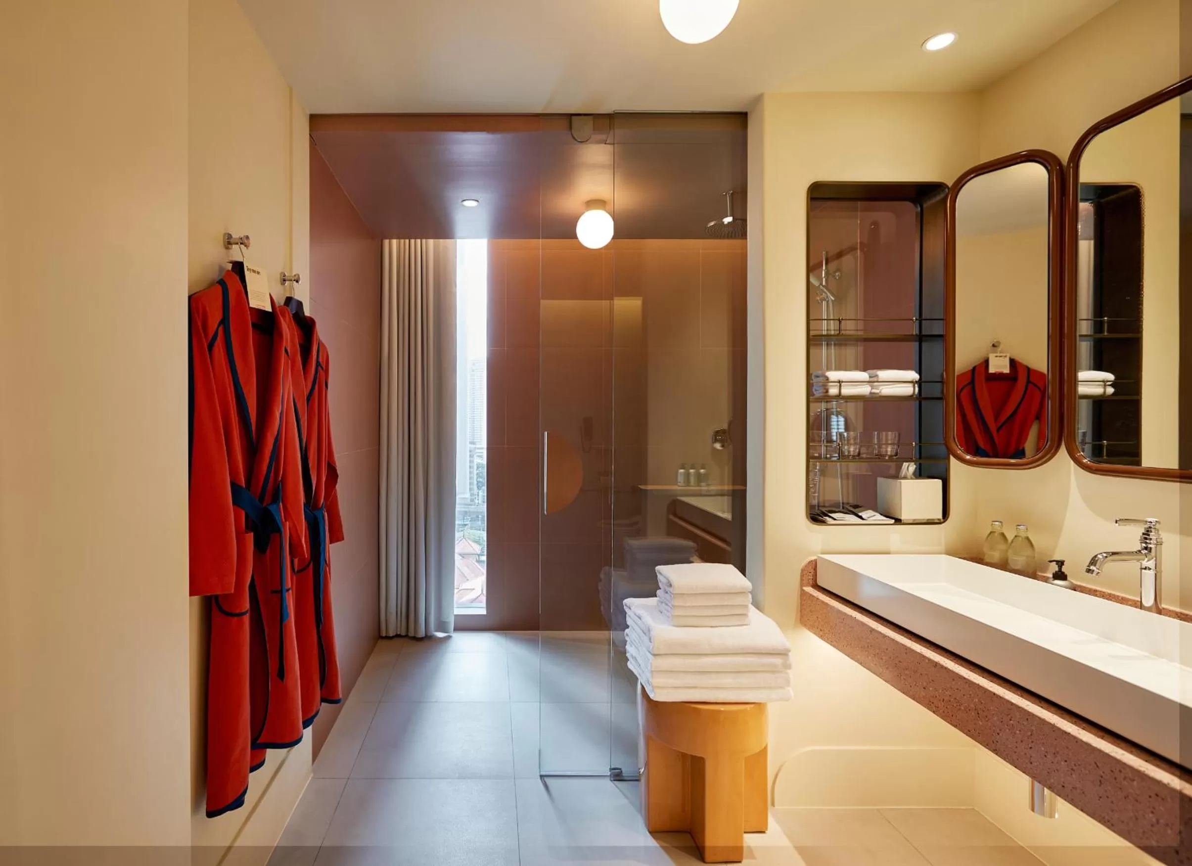 Shower in The Standard, Bangkok Mahanakhon