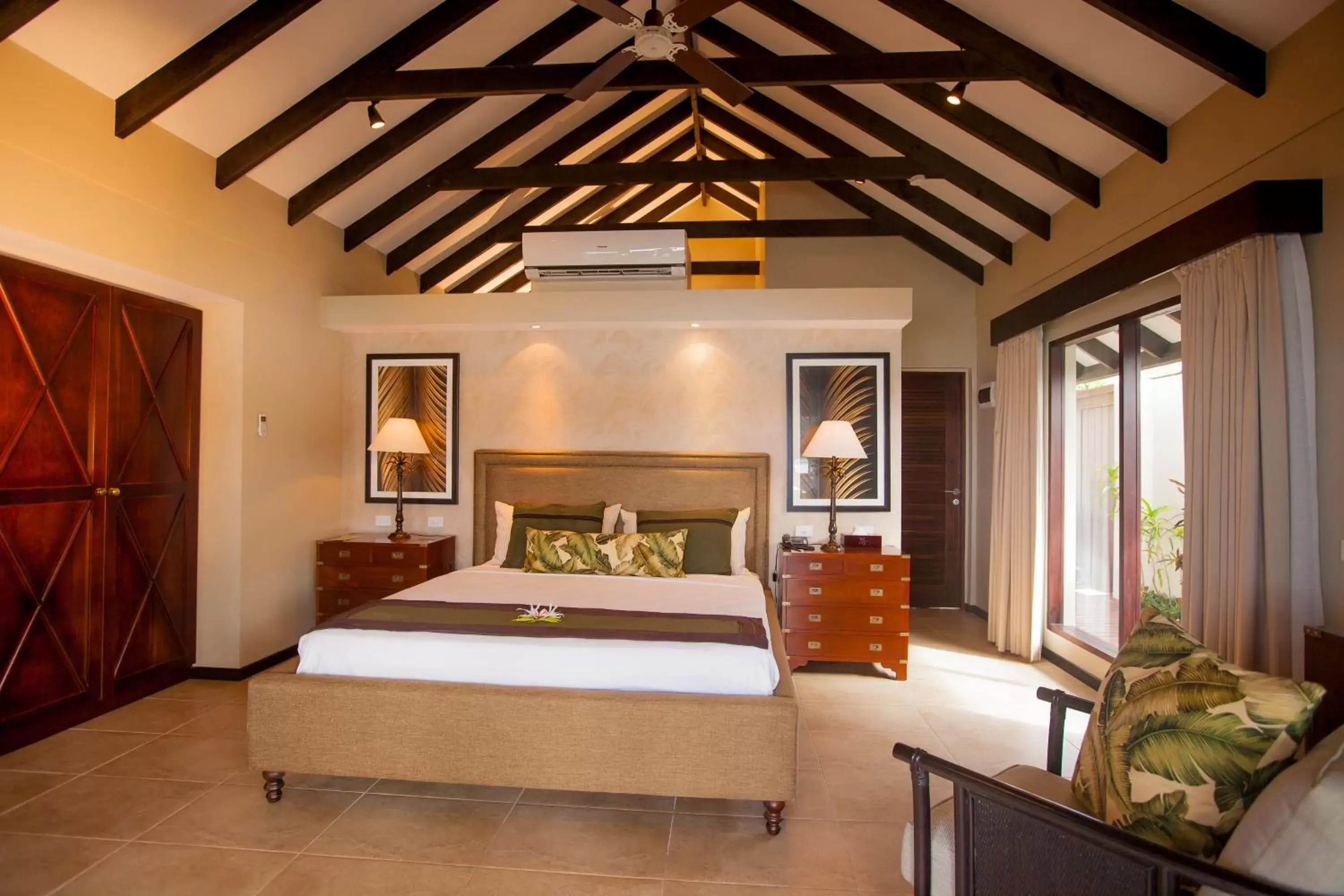 Bed in Warwick Le Lagon Resort & Spa, Vanuatu Bed in Warwick Le Lagon Resort & Spa, Vanuatu