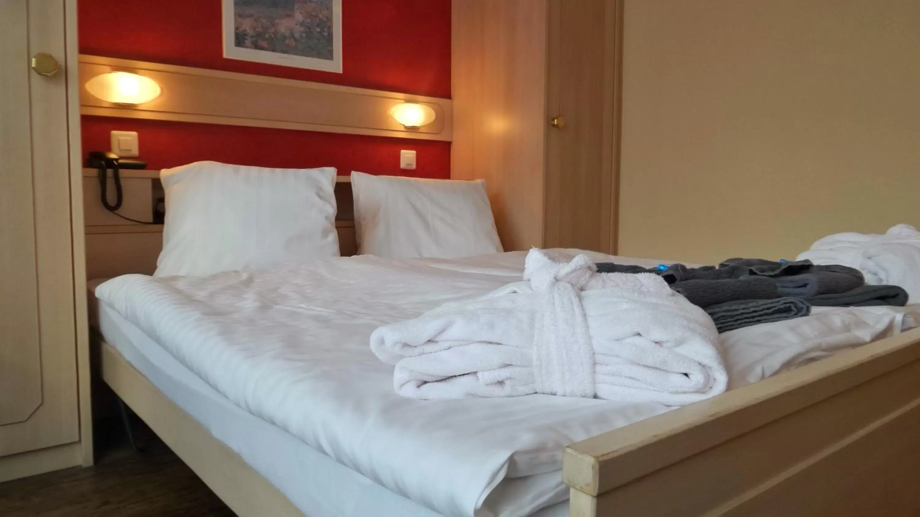 Bed in Hotel Europa