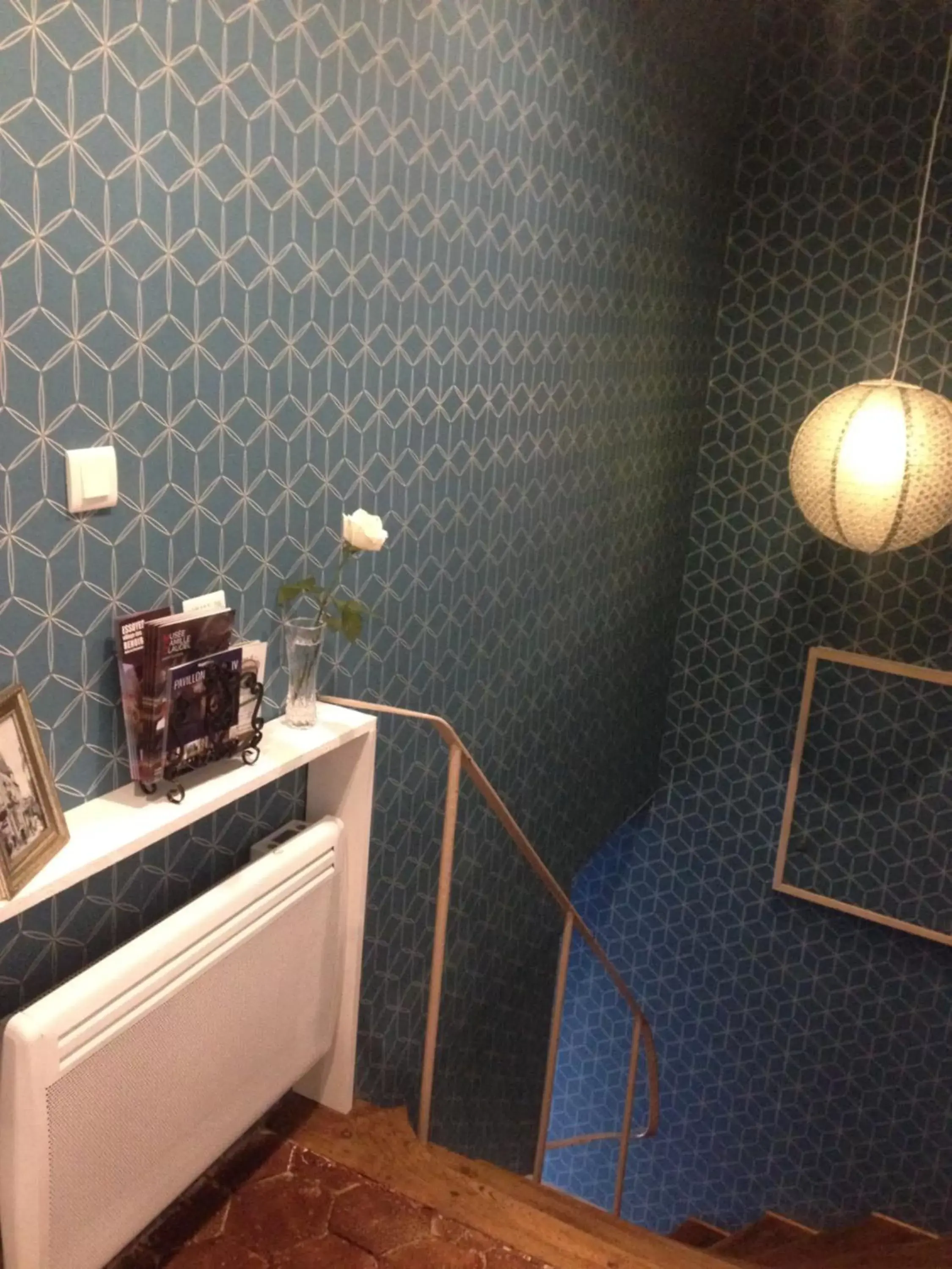 Lobby or reception, Bathroom in Au Richebourg Nogent