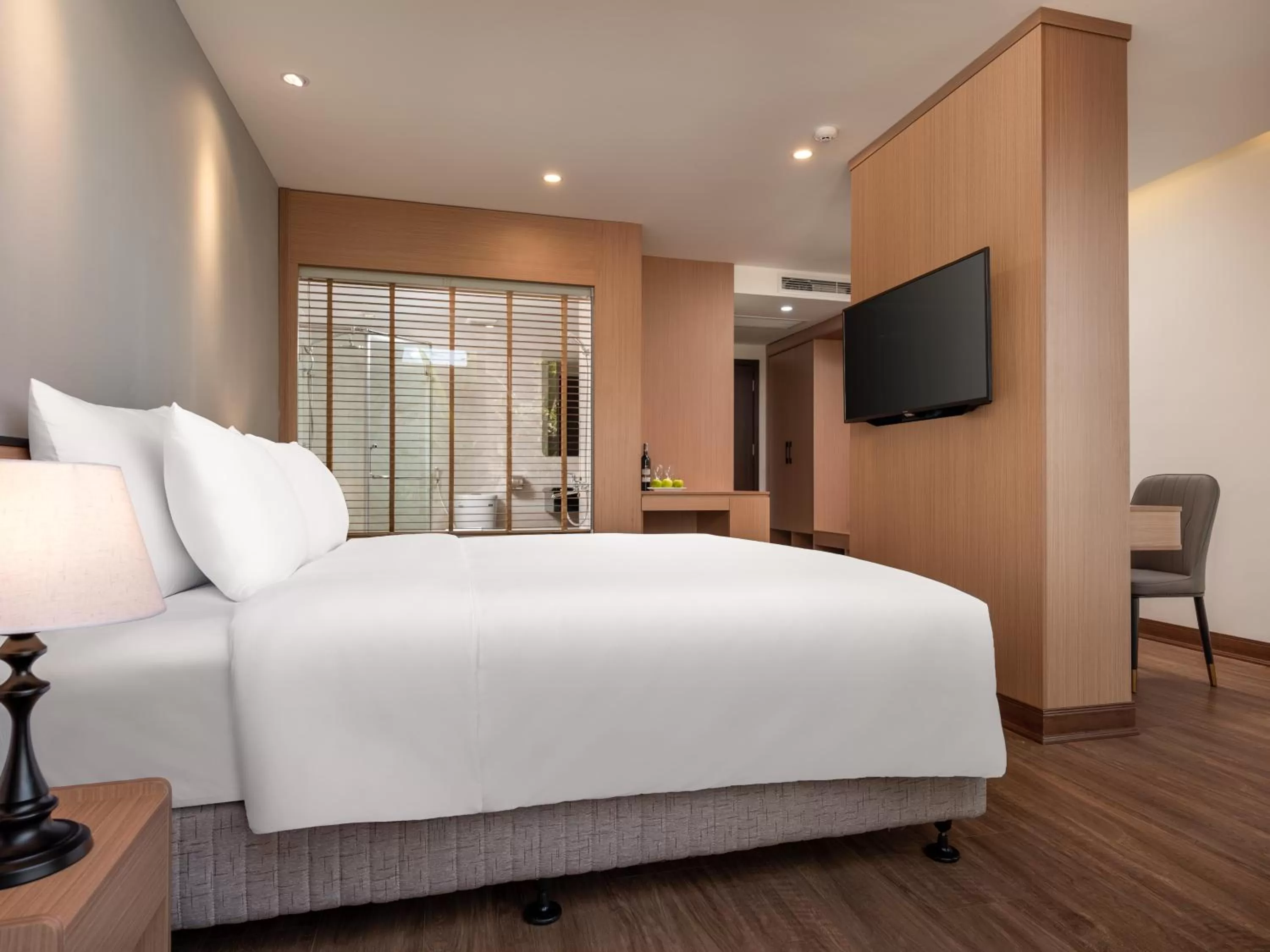 Bed in Minasi Hotel & Spa