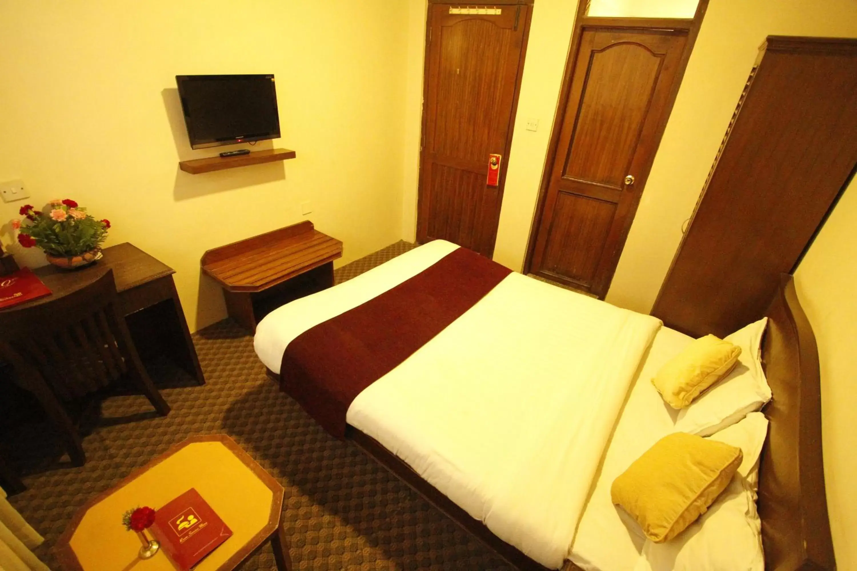 Photo of the whole room, Bed in Hotel Marshyangdi