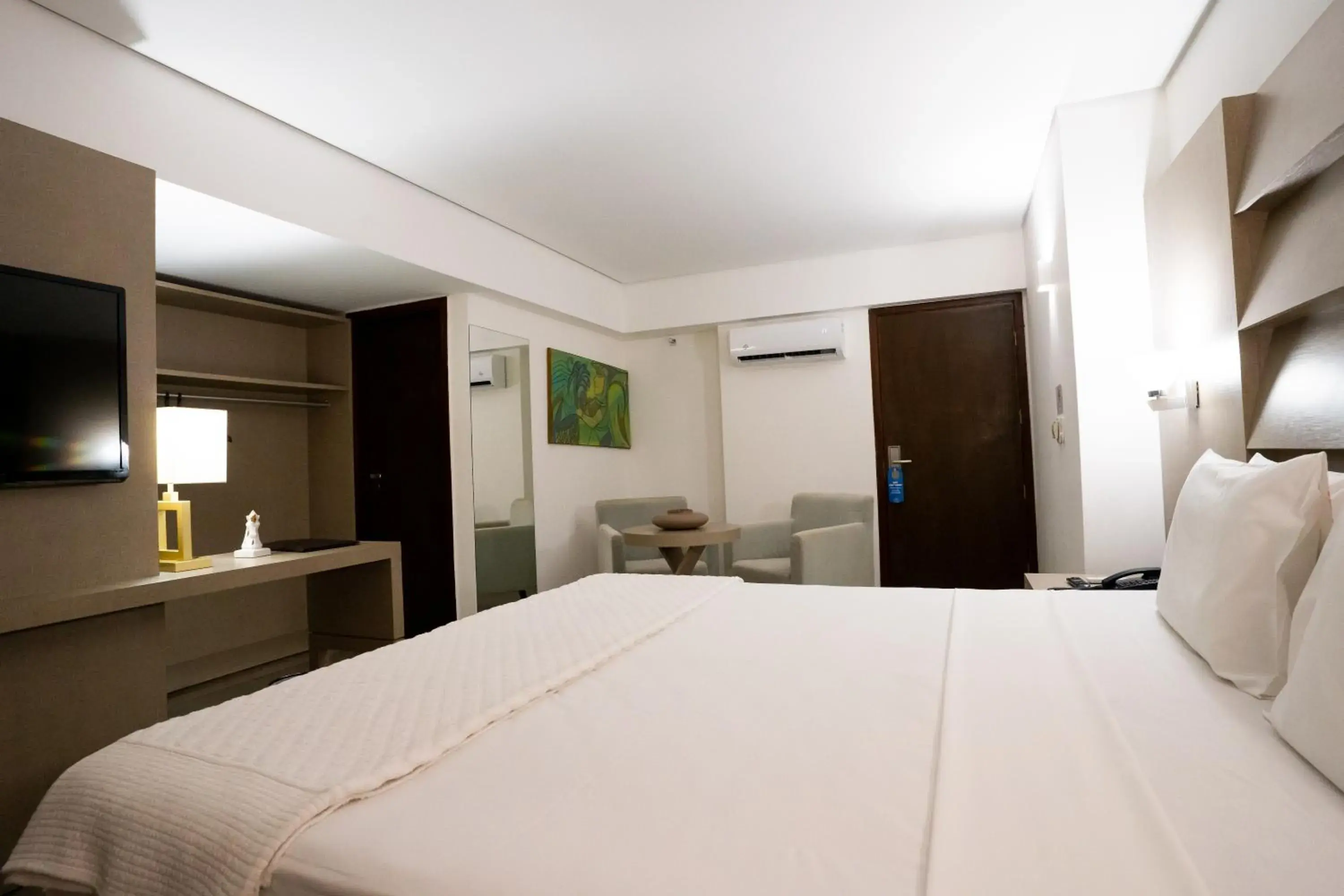 Property building, Bed in Hotel Cabo Branco Atlântico