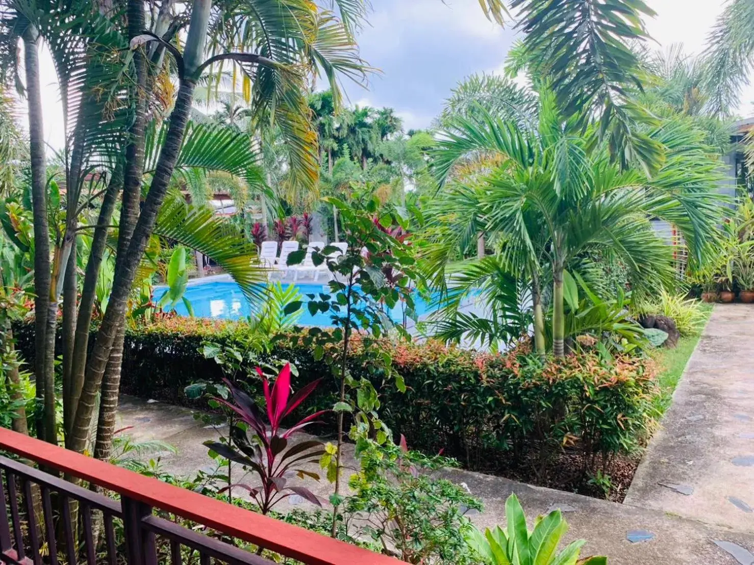 Garden view, Pool View in Andawa Lanta Resort