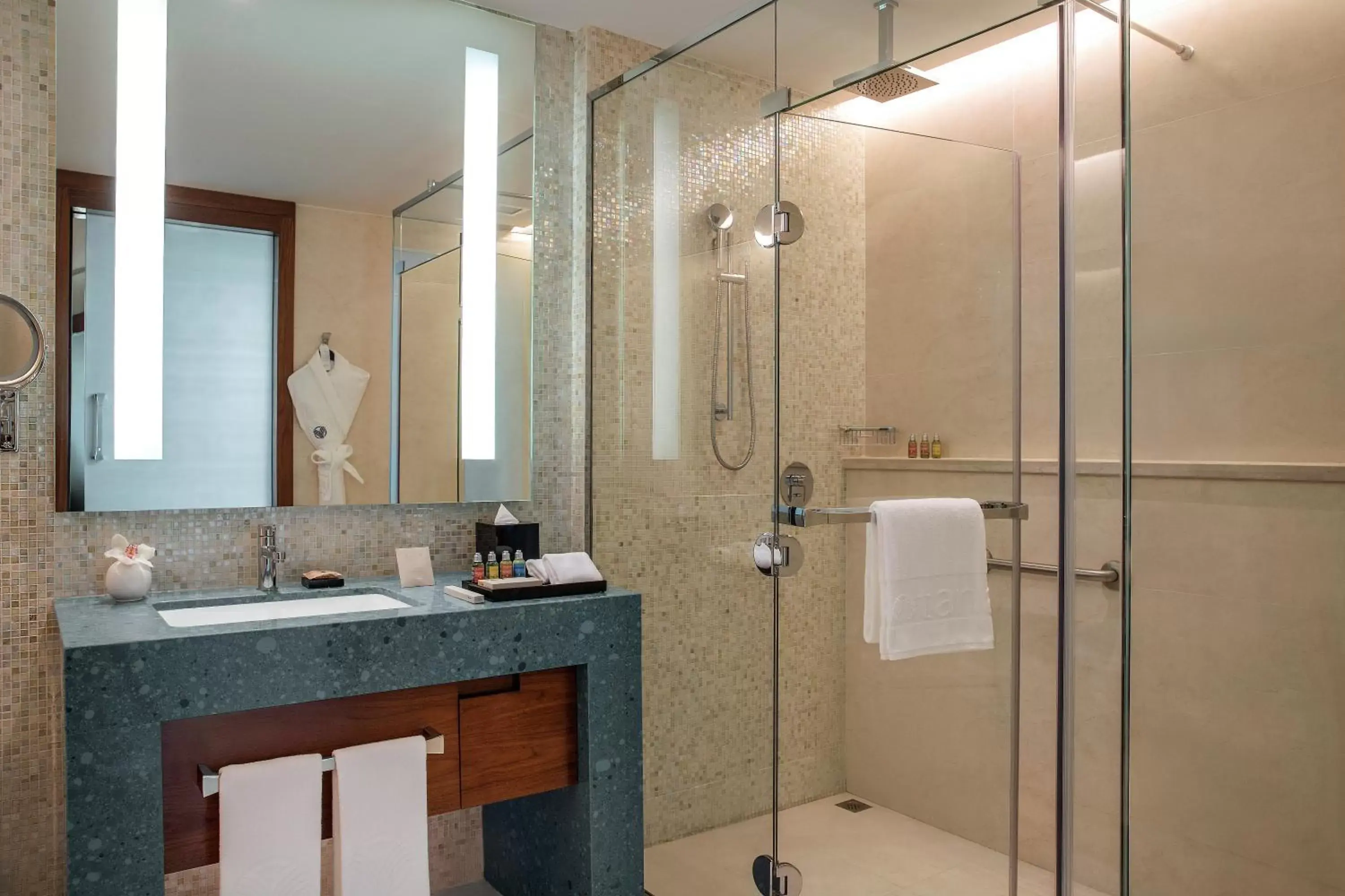 Bathroom in Rosh Rayhaan by Rotana