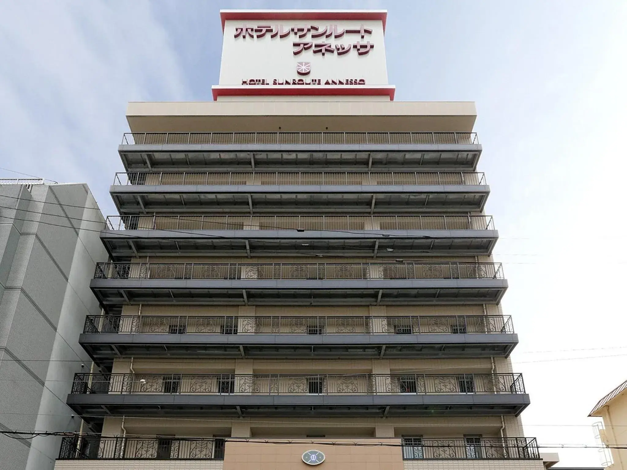 Facade/entrance in Hotel Sunroute Sopra Kobe Annesso