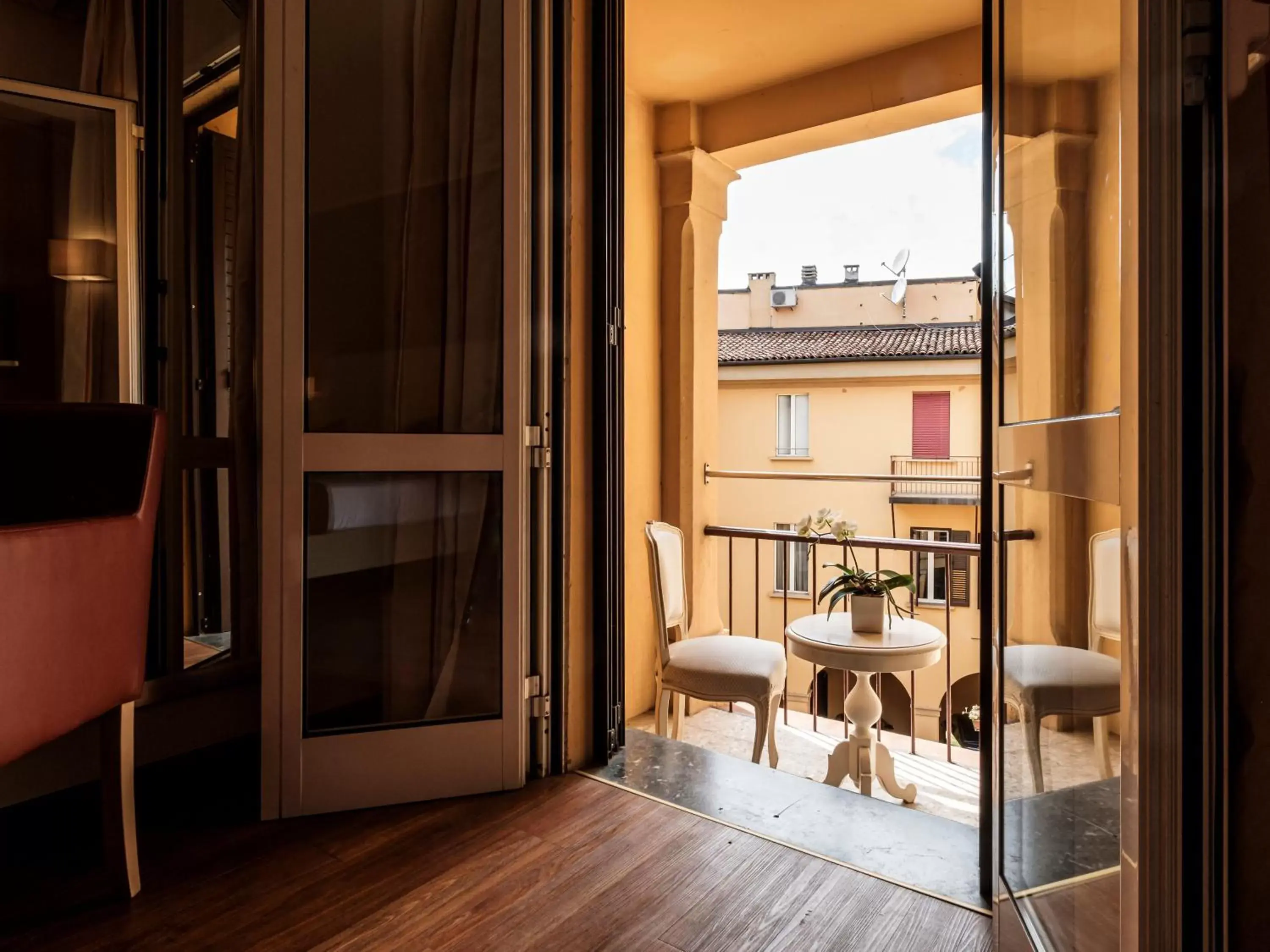 Balcony/Terrace in Hotel Accademia