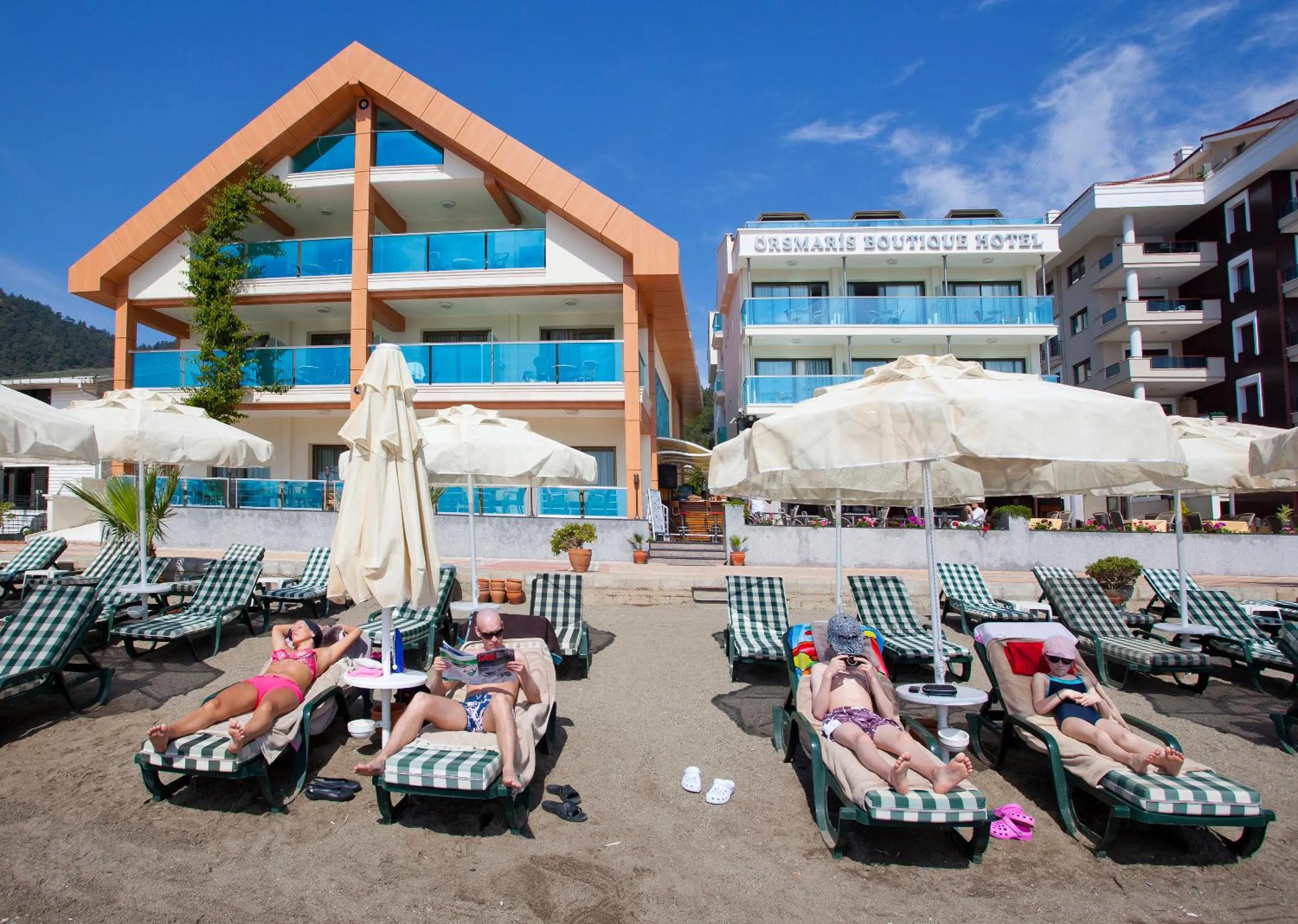 Beach in Örsmaris Boutique Hotel