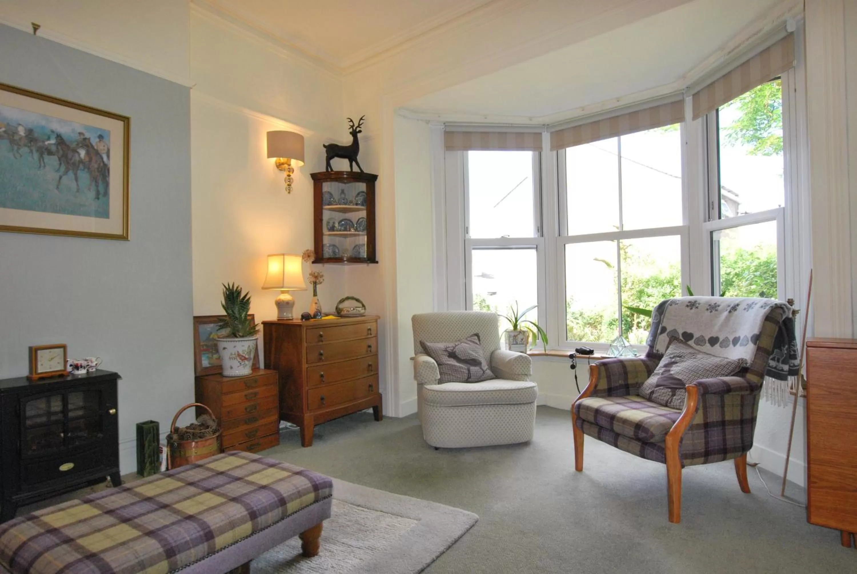 Living room in Kentwood Guest House