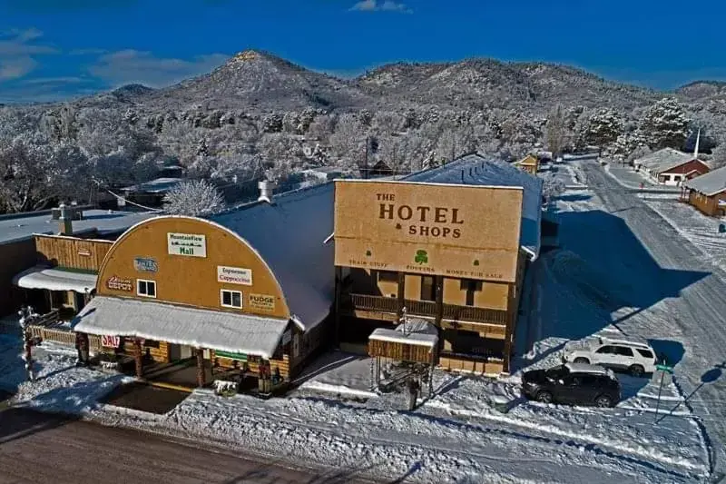 Winter in The Chama Hotel & Shops