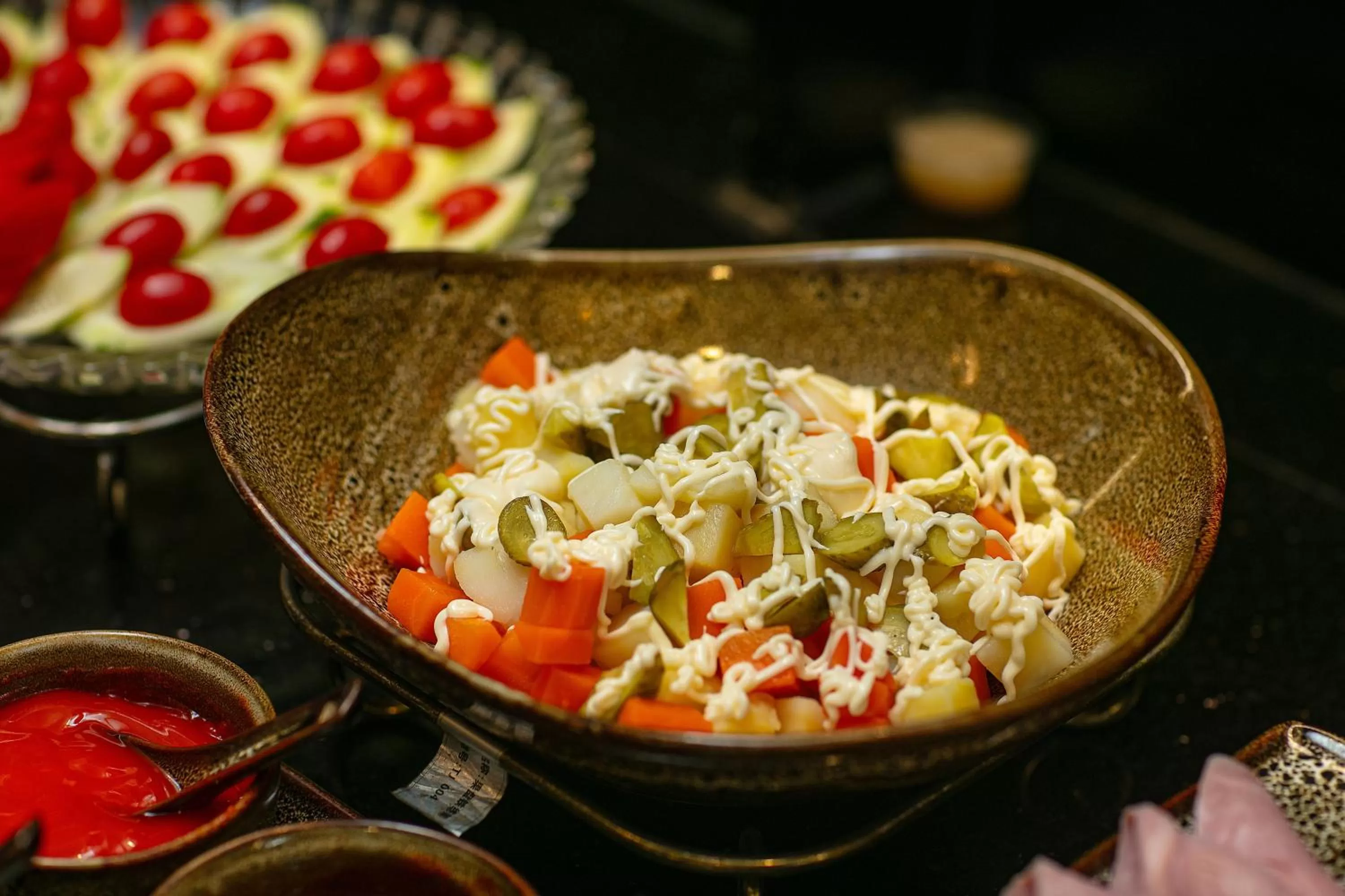 Buffet breakfast in Hanoi La Palm Premier Hotel & Spa