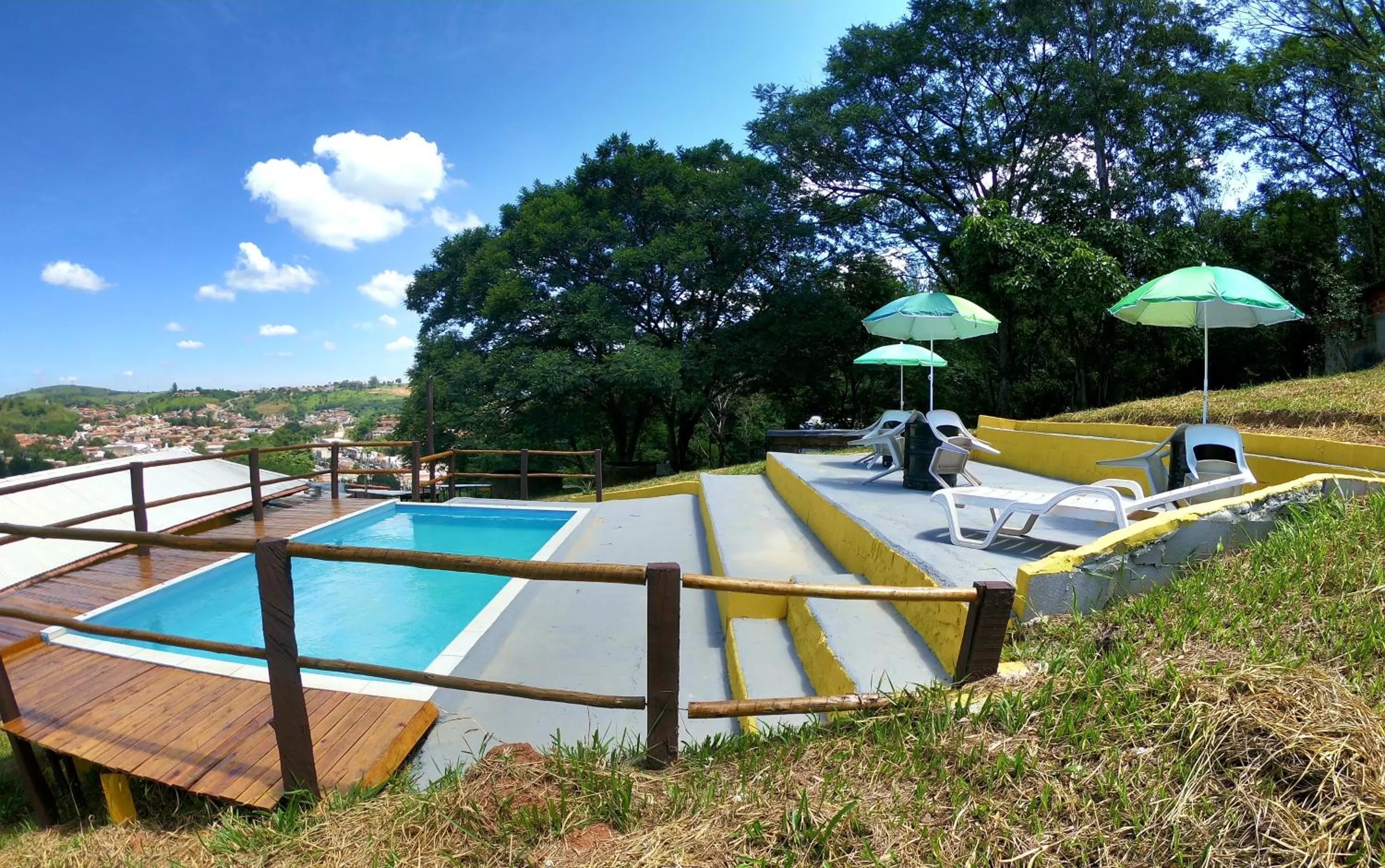 Swimming pool, Pool View in Pousada Solar da Montanha