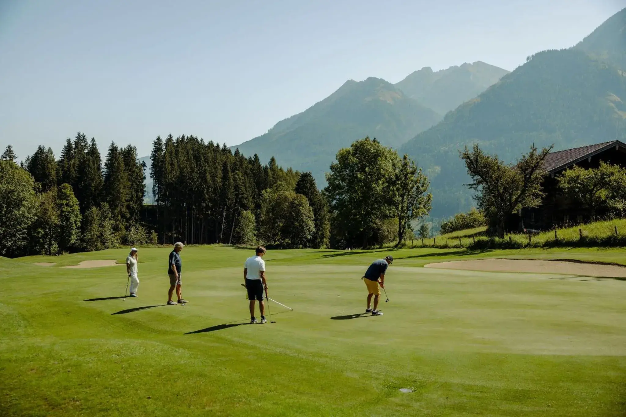 Golfcourse, Golf in Alpina Family, Spa & Sporthotel