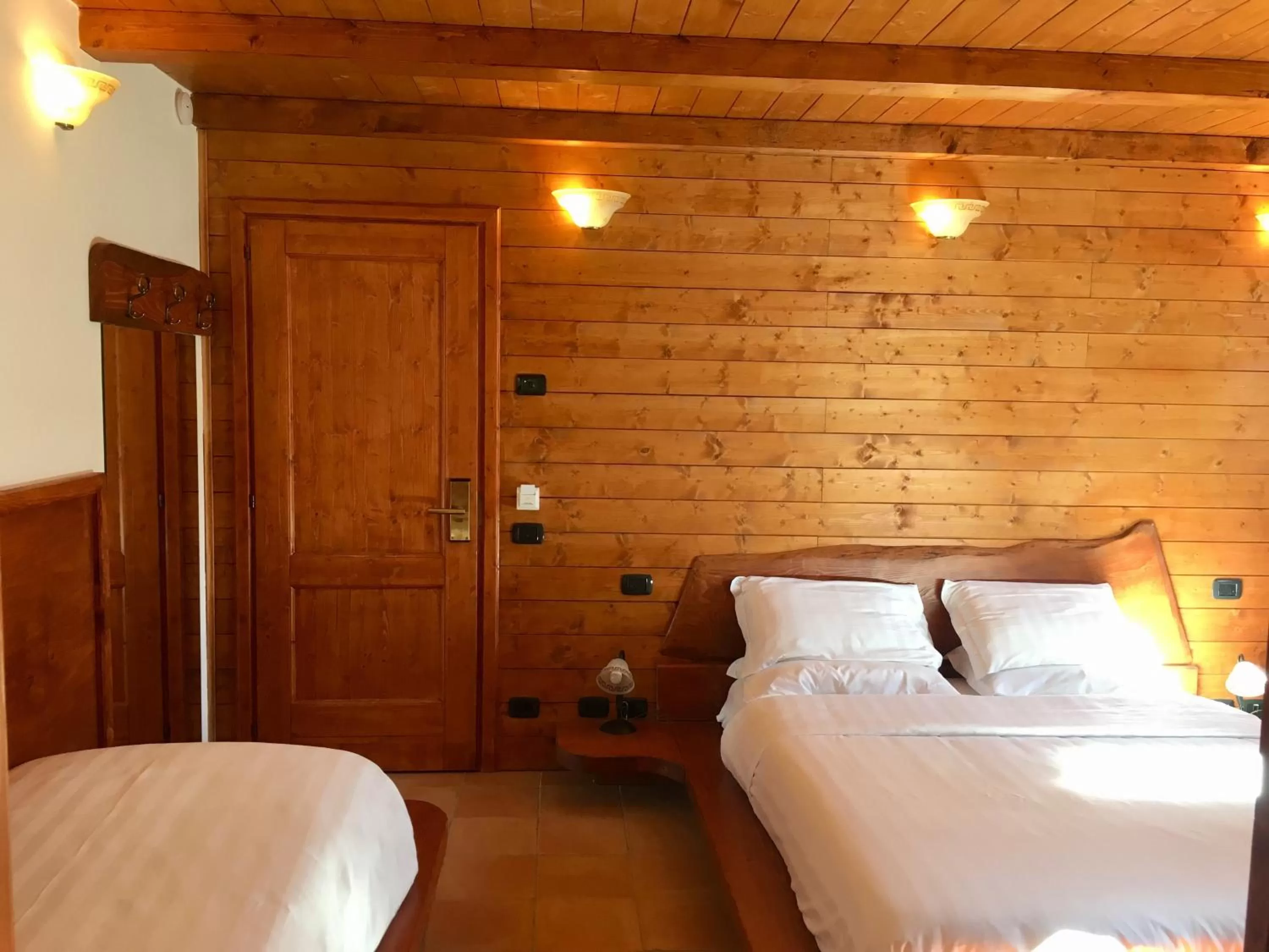 Bedroom, Bed in Resort Ninfea San Pellegrino Terme