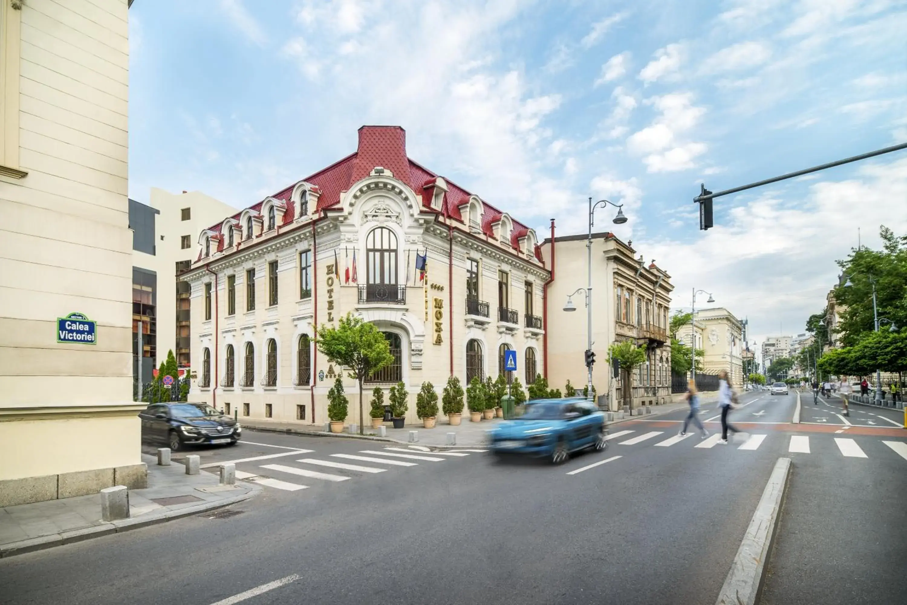 Facade/entrance in MOXA Bucharest Boutique Hotel