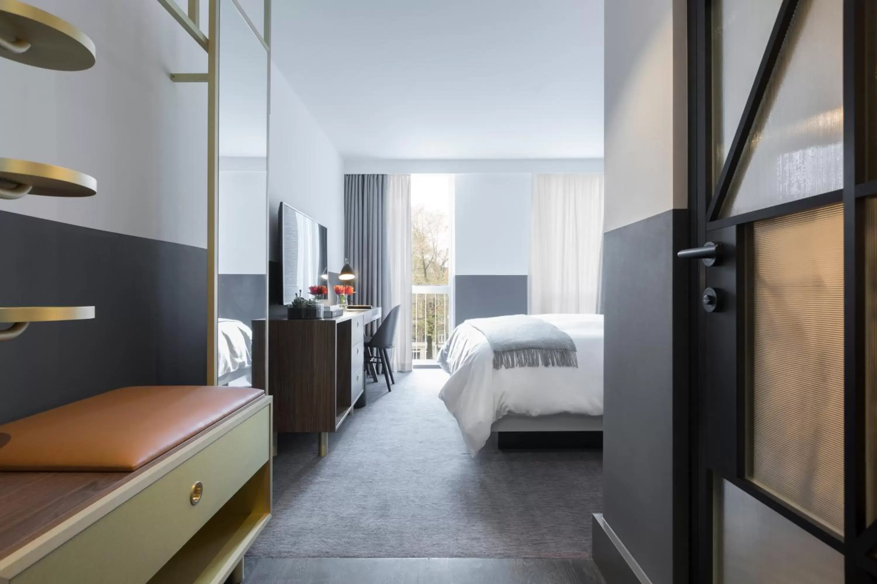Bedroom, Bed in Kimpton De Witt Amsterdam, an IHG Hotel