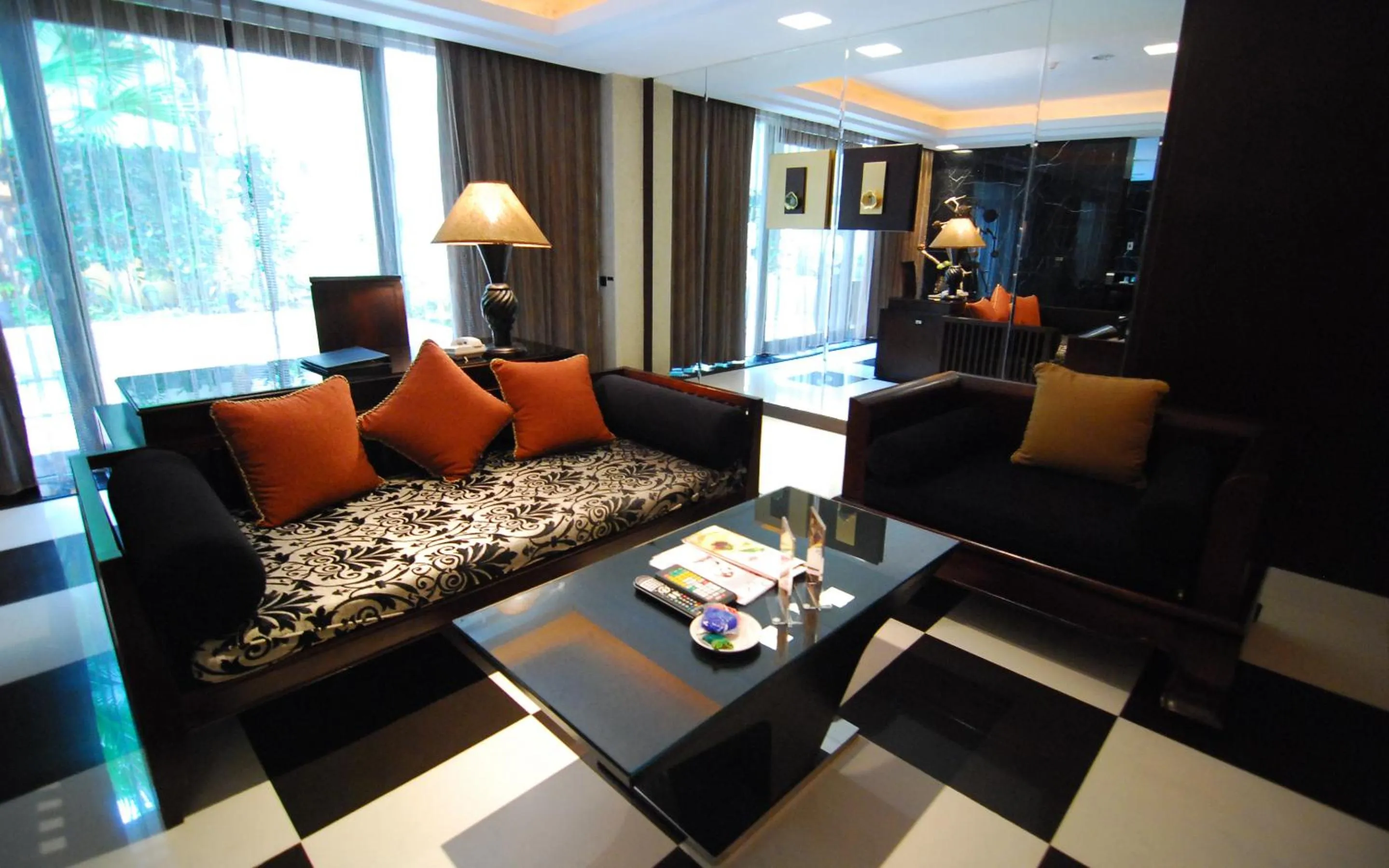 Living room in Yes Motel